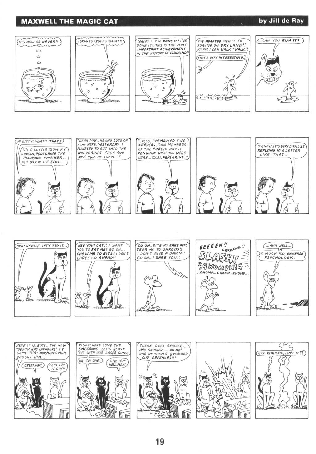 Read online Alan Moore's Maxwell the Magic Cat comic -  Issue #1 - 18