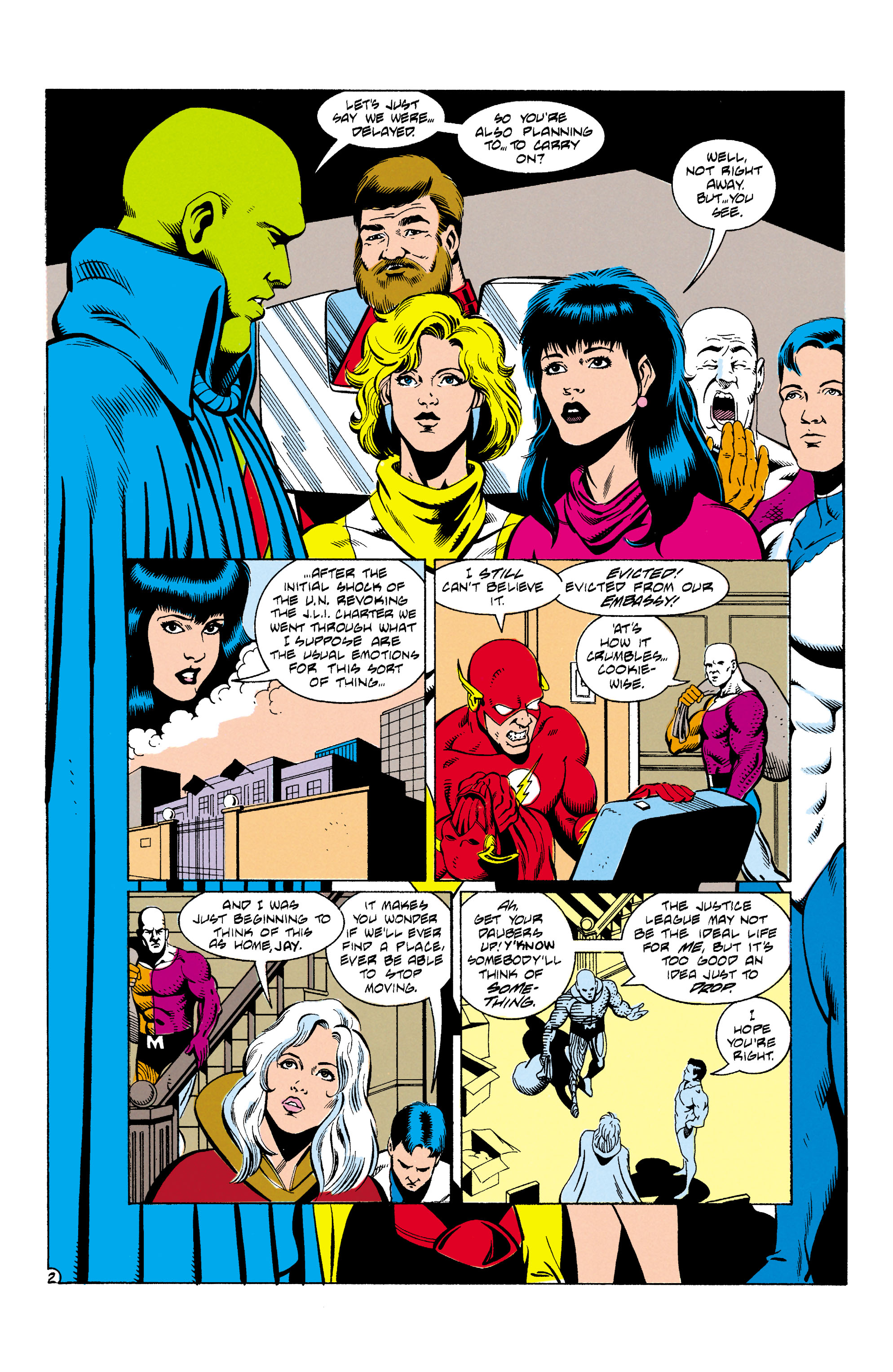 Read online Justice League Europe comic -  Issue #32 - 3