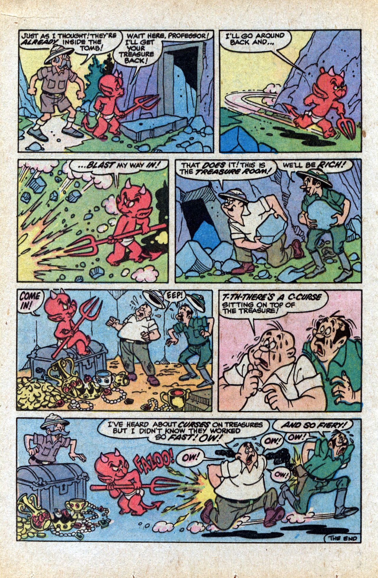 Read online Hot Stuff, the Little Devil comic -  Issue #142 - 16