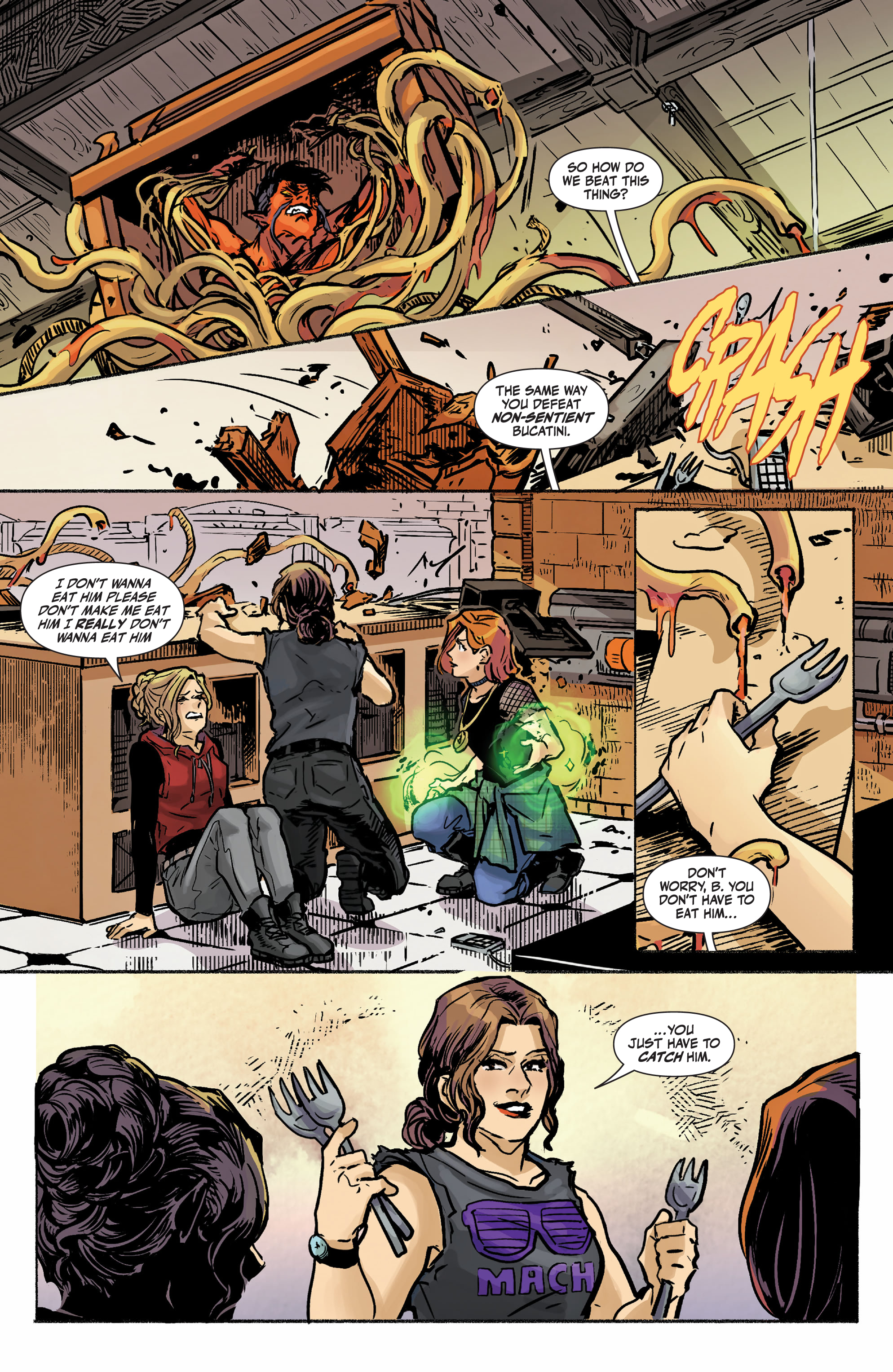 Read online The Vampire Slayer comic -  Issue #5 - 7