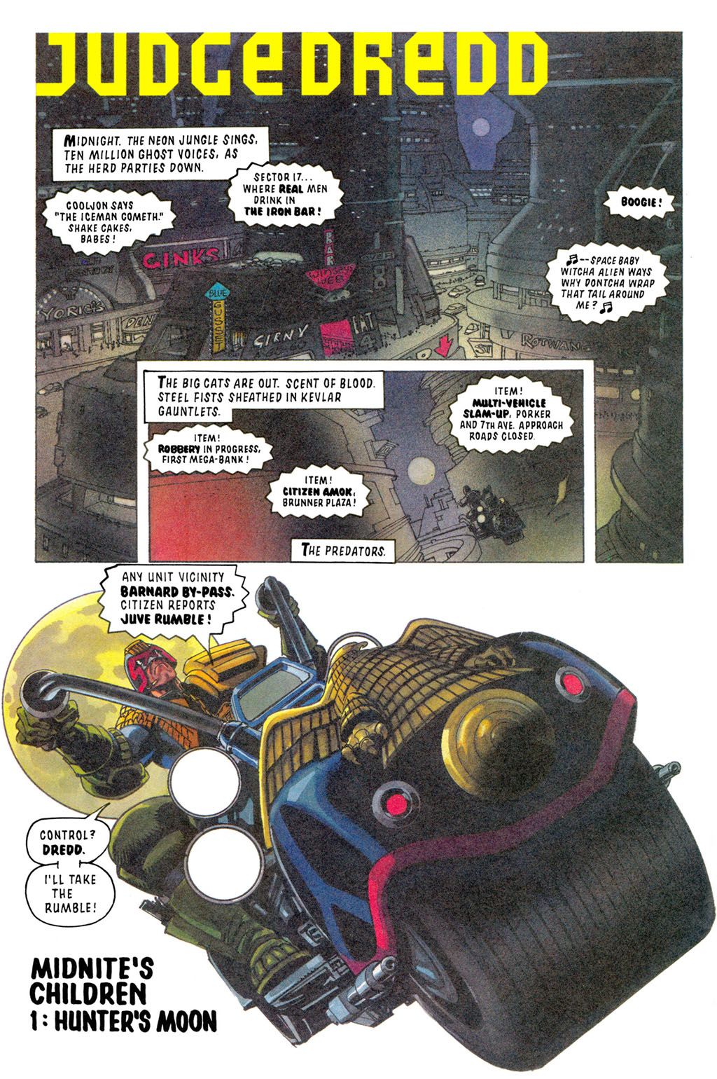 Read online Judge Dredd: The Megazine comic -  Issue #1 - 4
