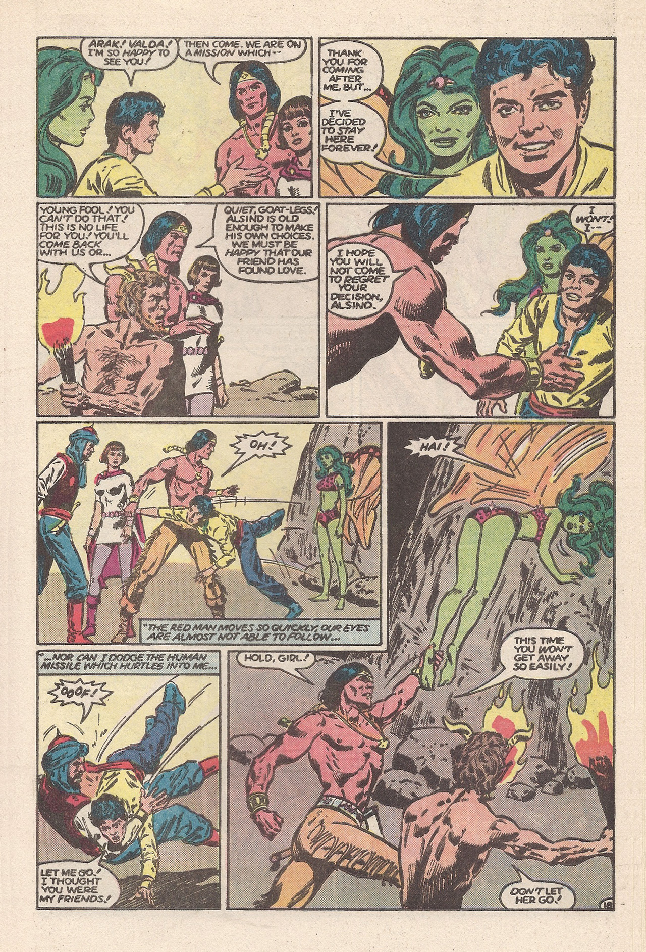 Read online Arak Son of Thunder comic -  Issue #45 - 24