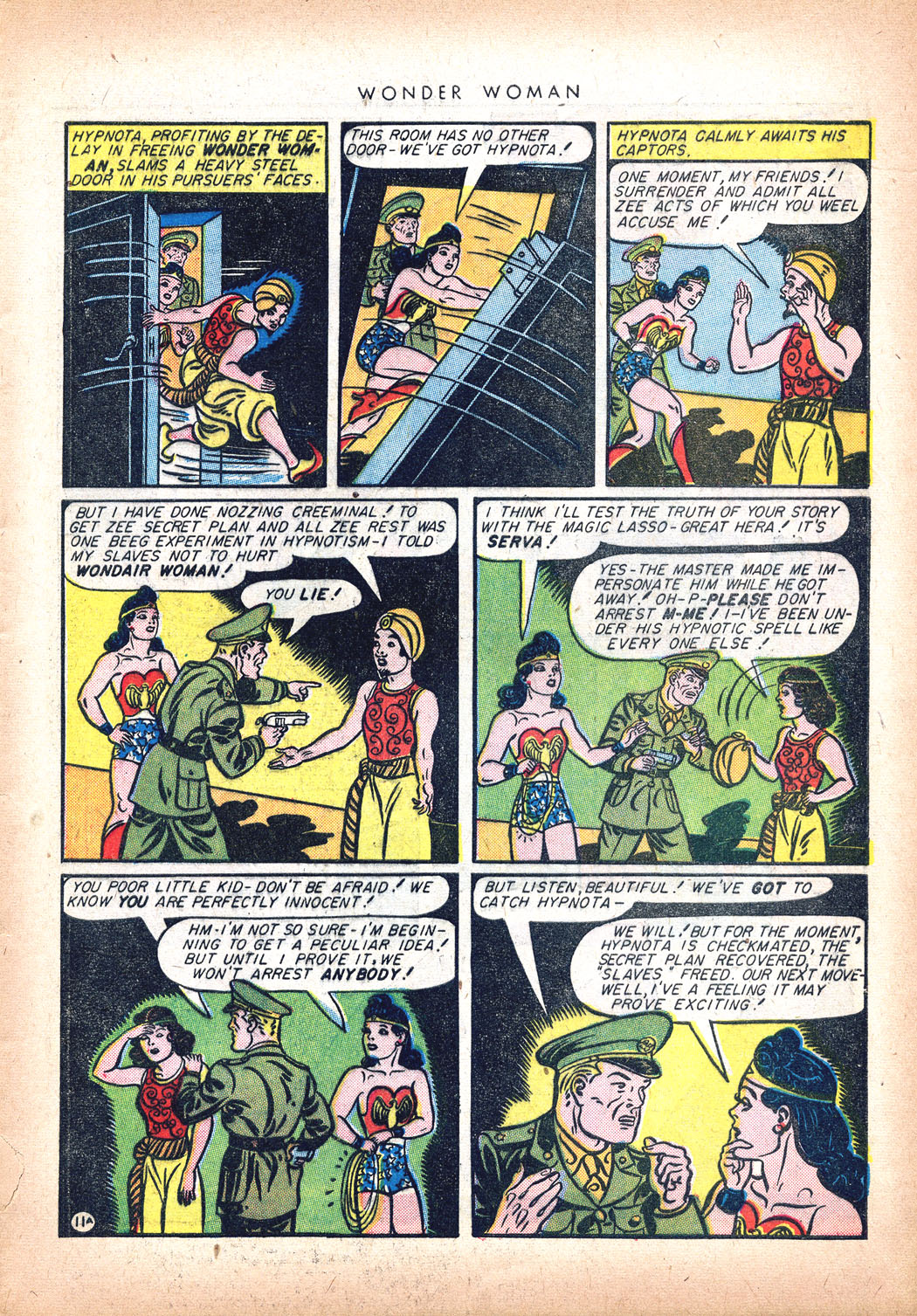 Read online Wonder Woman (1942) comic -  Issue #11 - 13