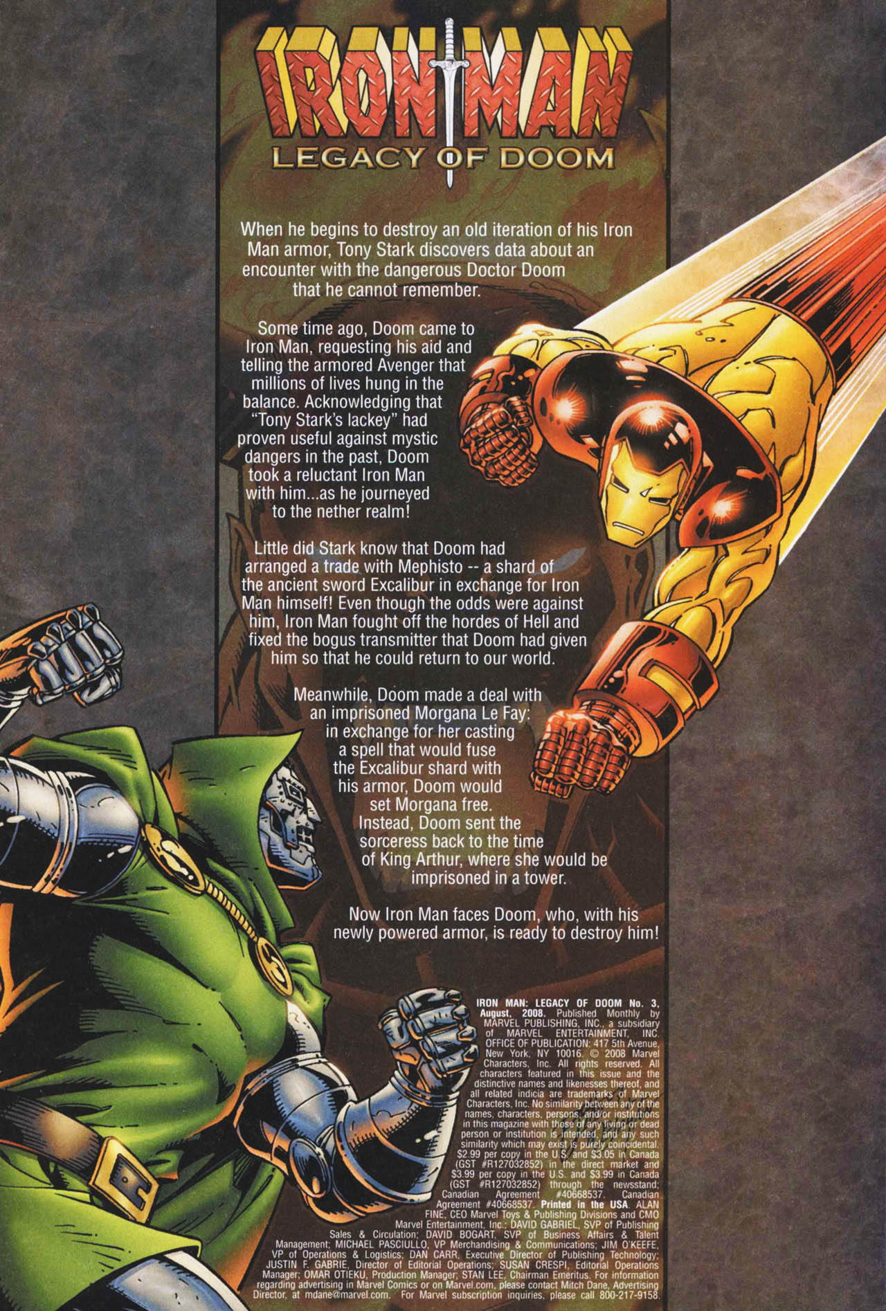 Read online Iron Man: Legacy of Doom comic -  Issue #3 - 2