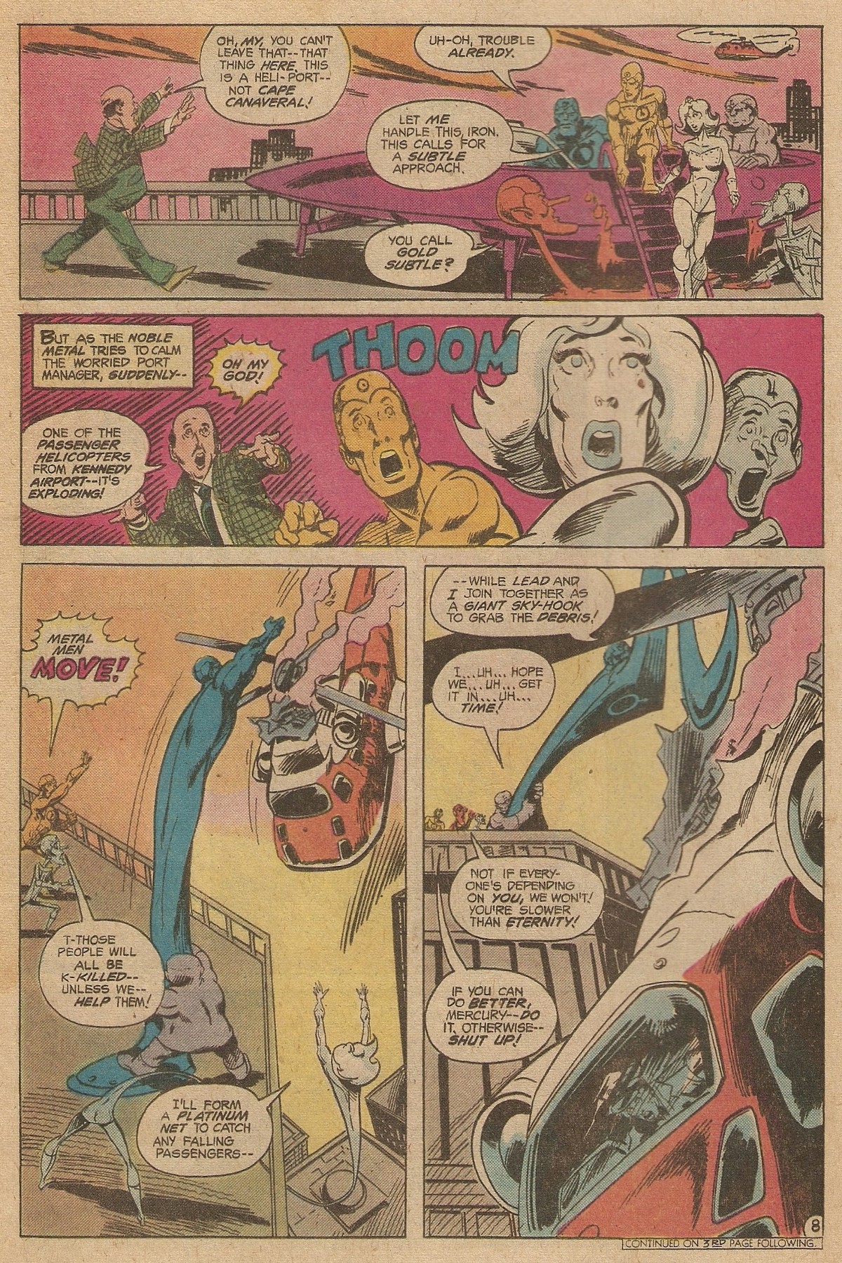 Read online Metal Men (1963) comic -  Issue #54 - 12