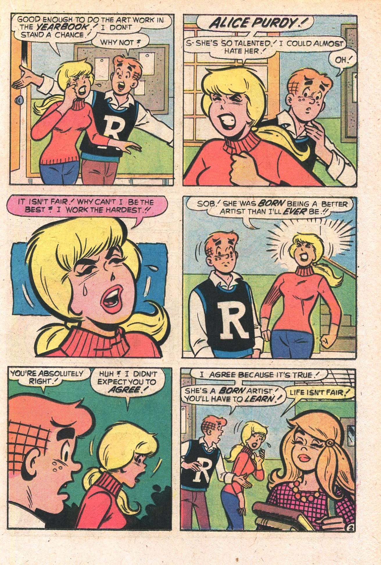 Read online Archie at Riverdale High (1972) comic -  Issue #21 - 21