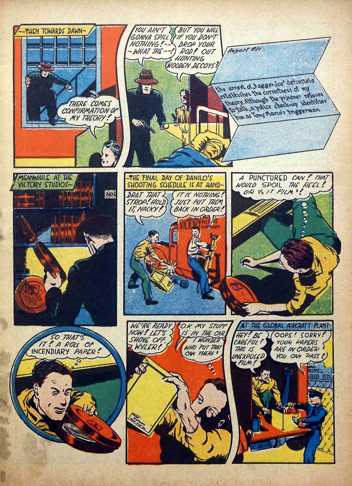 Captain Aero Comics issue 12 - Page 18