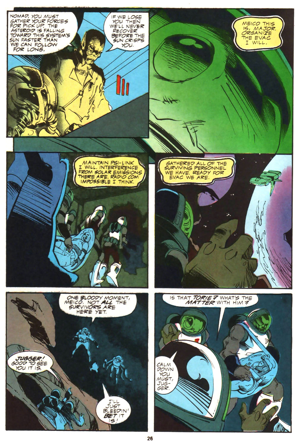 Read online Alien Legion (1987) comic -  Issue #4 - 28