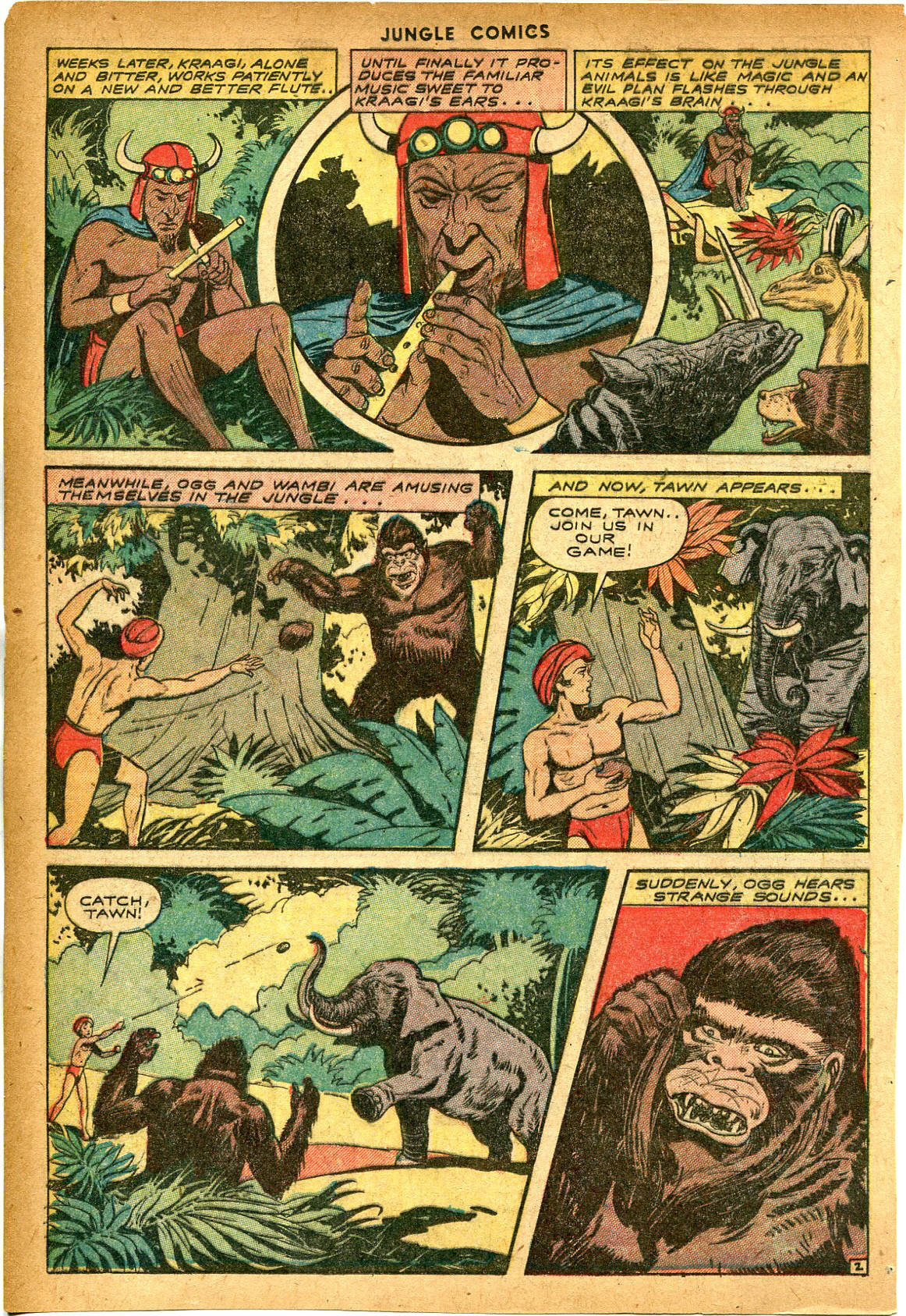 Read online Jungle Comics comic -  Issue #58 - 16
