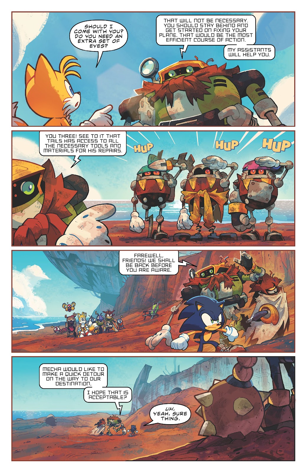 Sonic the Hedgehog: Scrapnik Island issue 2 - Page 9