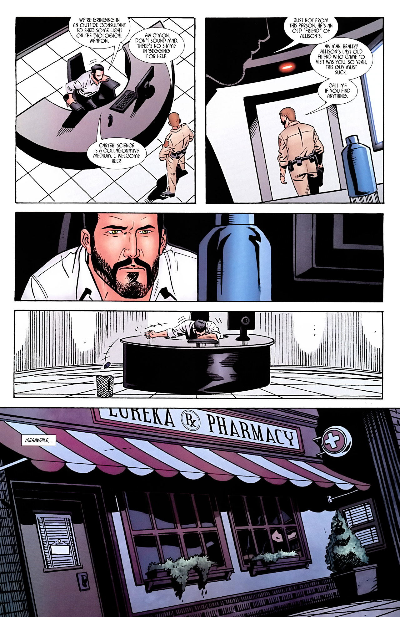 Read online Eureka comic -  Issue #2 - 12