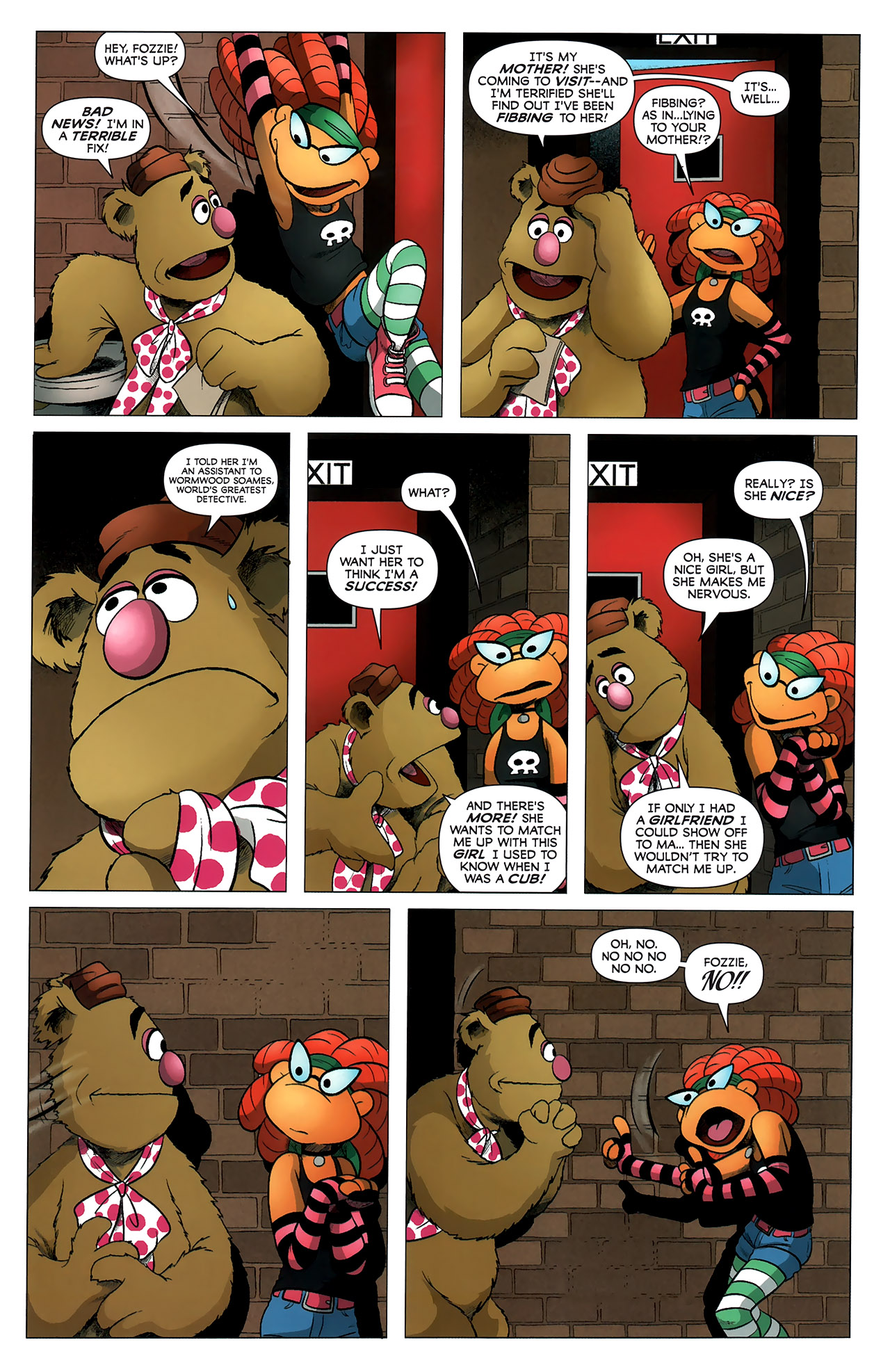 Read online The Muppet Show: The Comic Book comic -  Issue #7 - 6