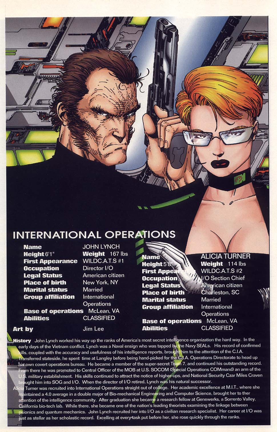 Read online WildC.A.T.s Sourcebook comic -  Issue #1 - 14