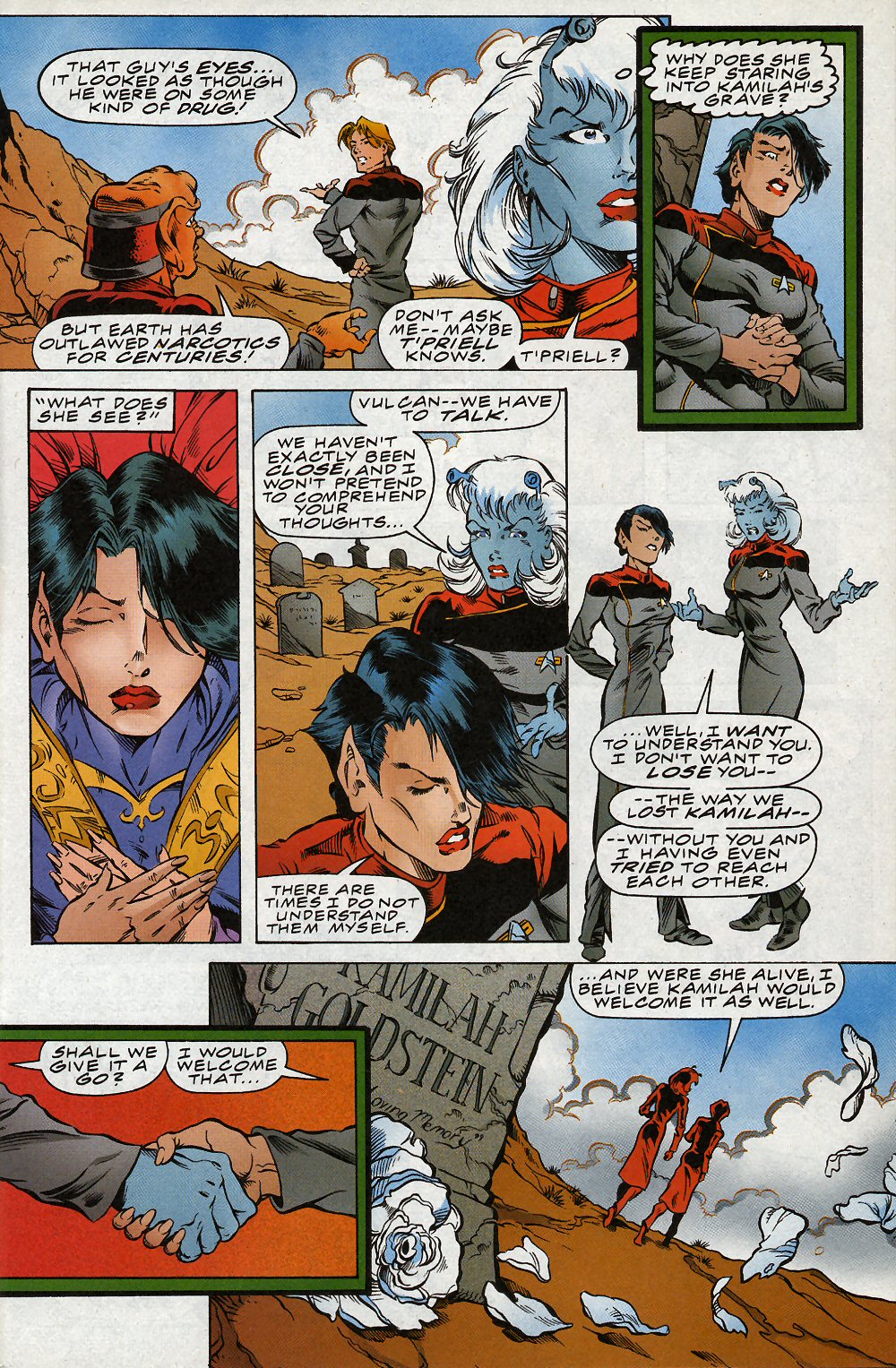Read online Star Trek: Starfleet Academy (1996) comic -  Issue #6 - 12