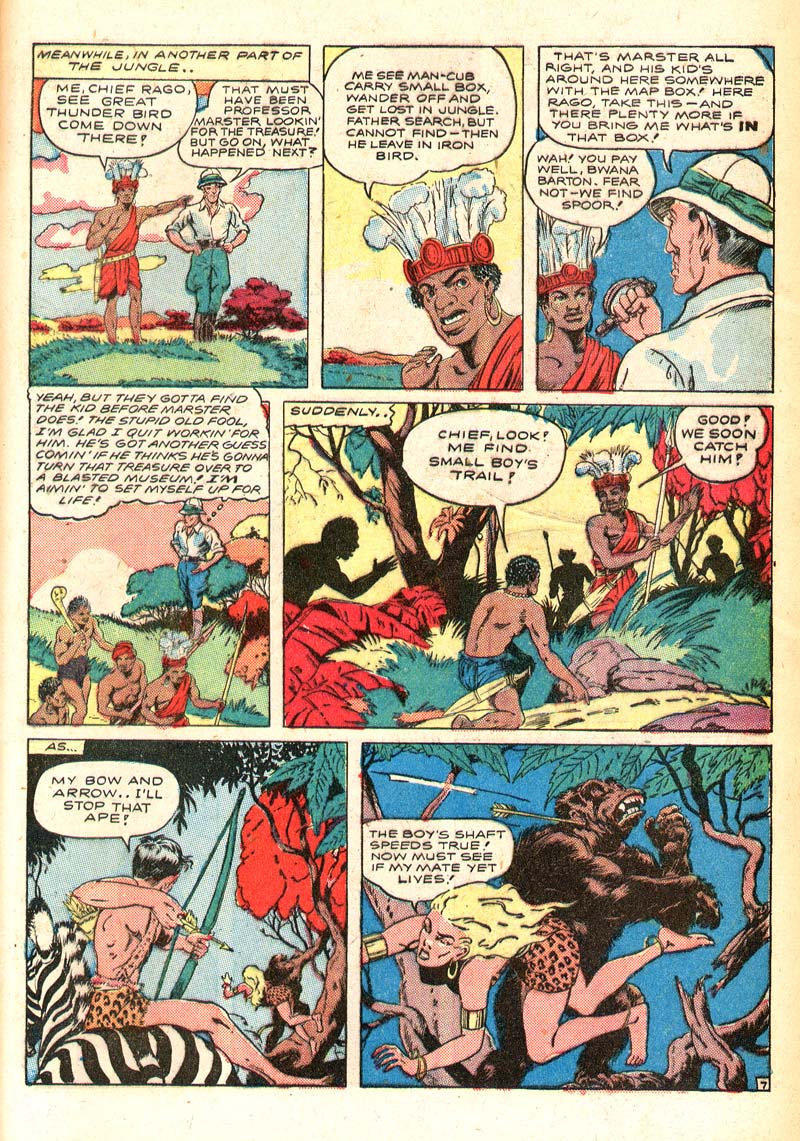Read online Sheena, Queen of the Jungle (1942) comic -  Issue #4 - 45