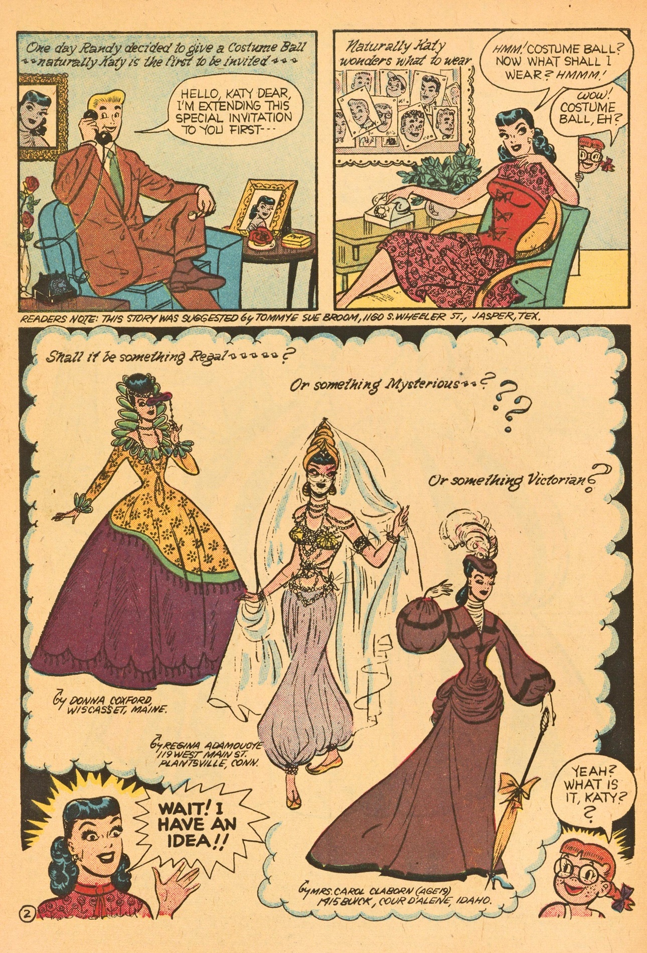 Read online Katy Keene (1949) comic -  Issue #38 - 4