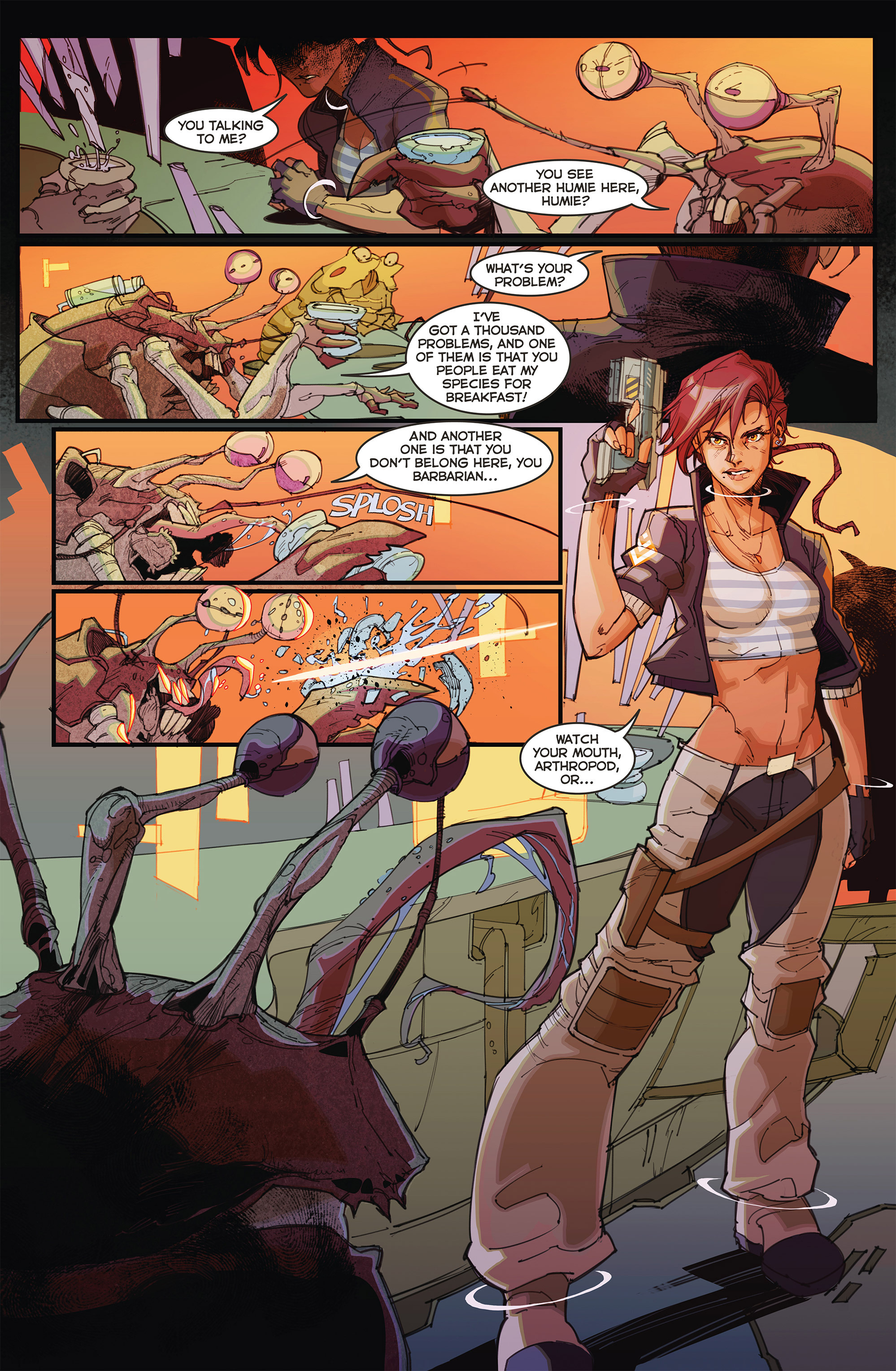 Read online Meteora comic -  Issue #1 - 8