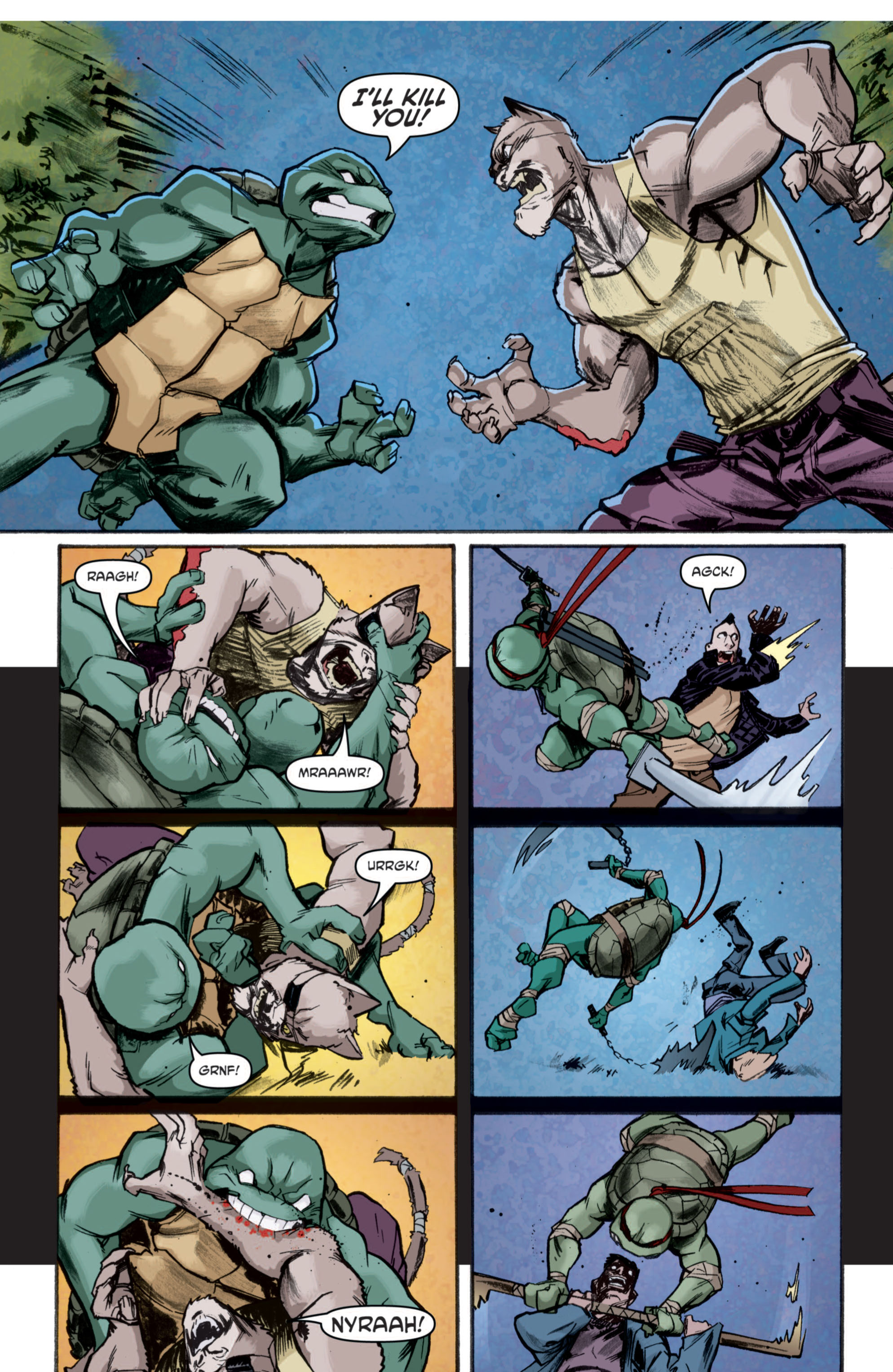 Read online Teenage Mutant Ninja Turtles (2011) comic -  Issue #4 - 23