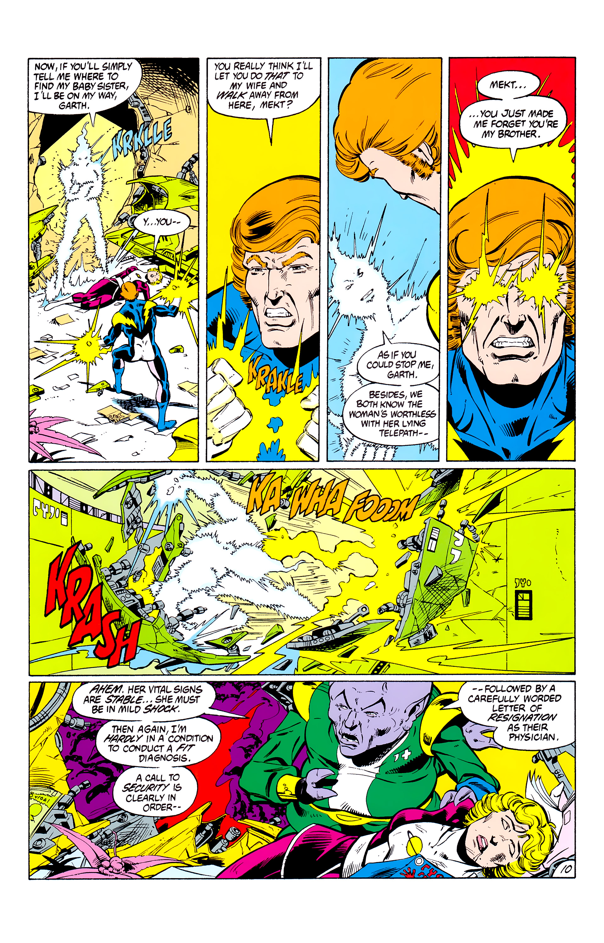 Read online Legion of Super-Heroes (1980) comic -  Issue #302 - 11