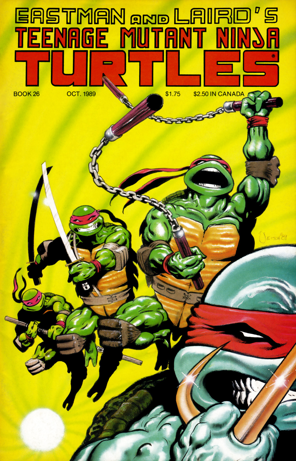 Read online Teenage Mutant Ninja Turtles (1984) comic -  Issue #26 - 1