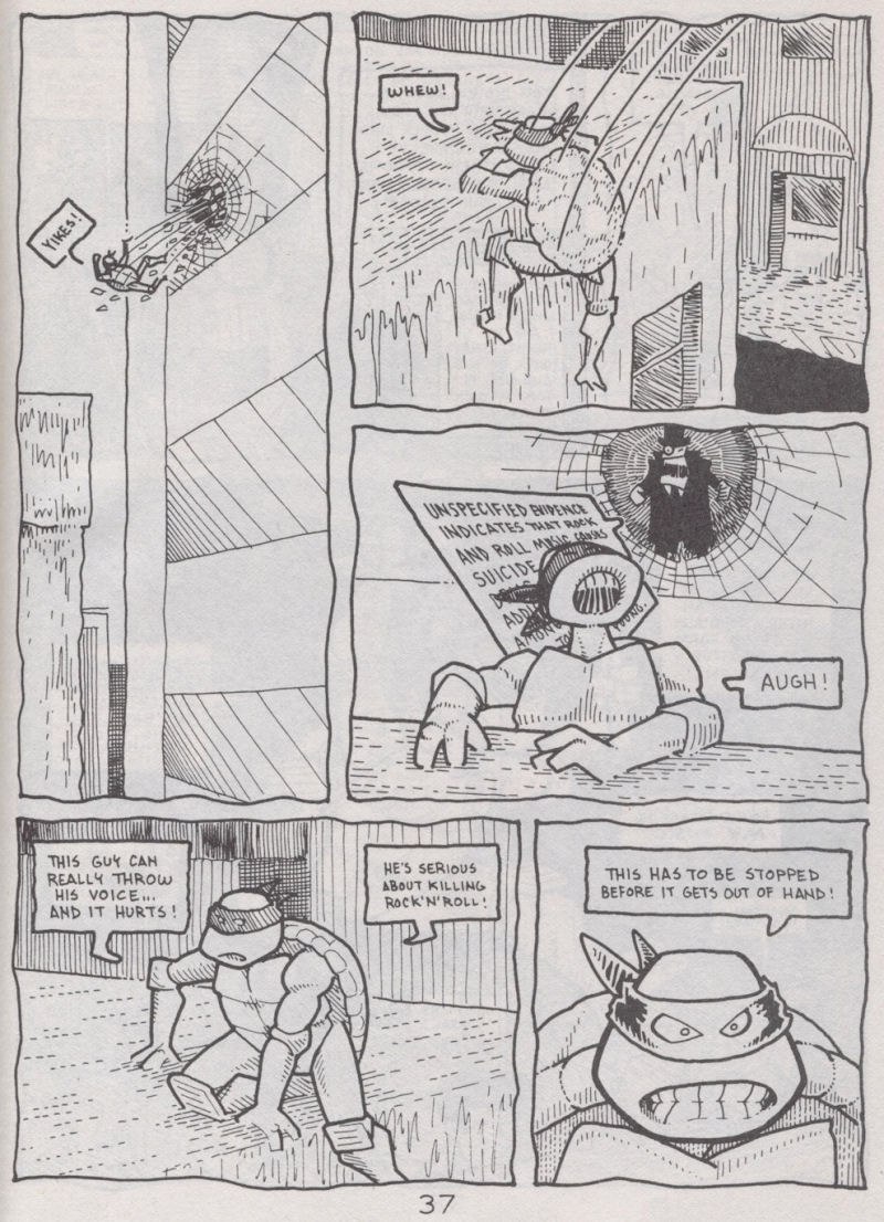 Read online Teenage Mutant Ninja Turtles (1984) comic -  Issue #41 - 38
