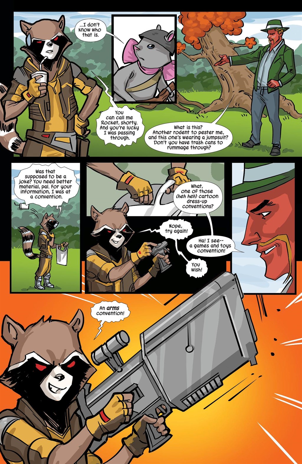 Read online Marvel-Verse: Rocket & Groot comic -  Issue # TPB - 105