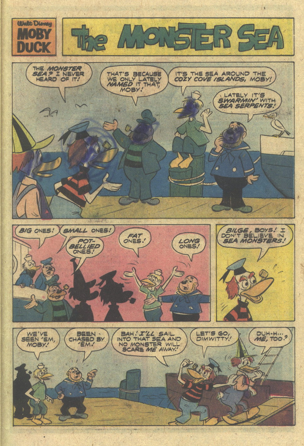 Read online Moby Duck comic -  Issue #27 - 29