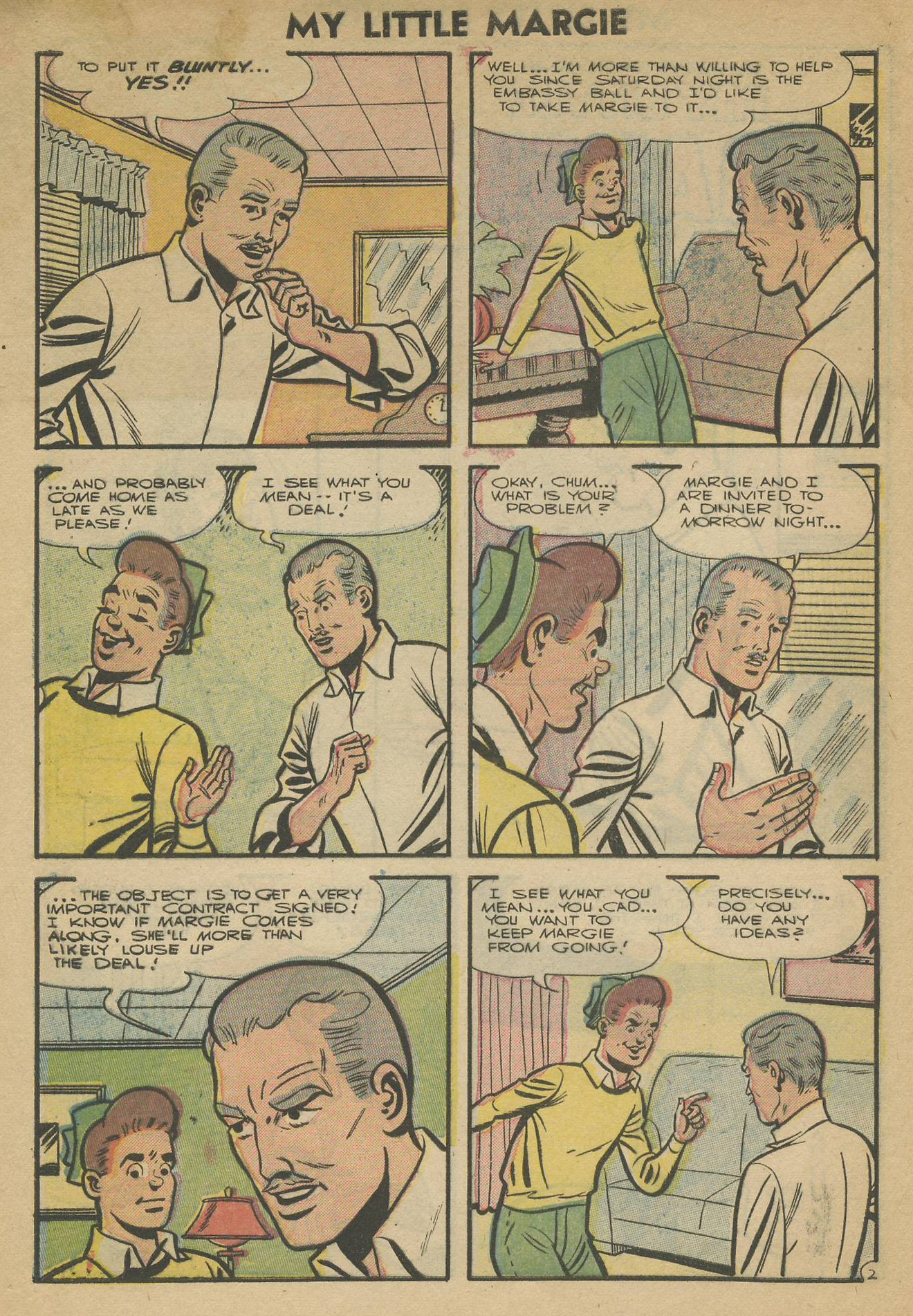 Read online My Little Margie (1954) comic -  Issue #12 - 4
