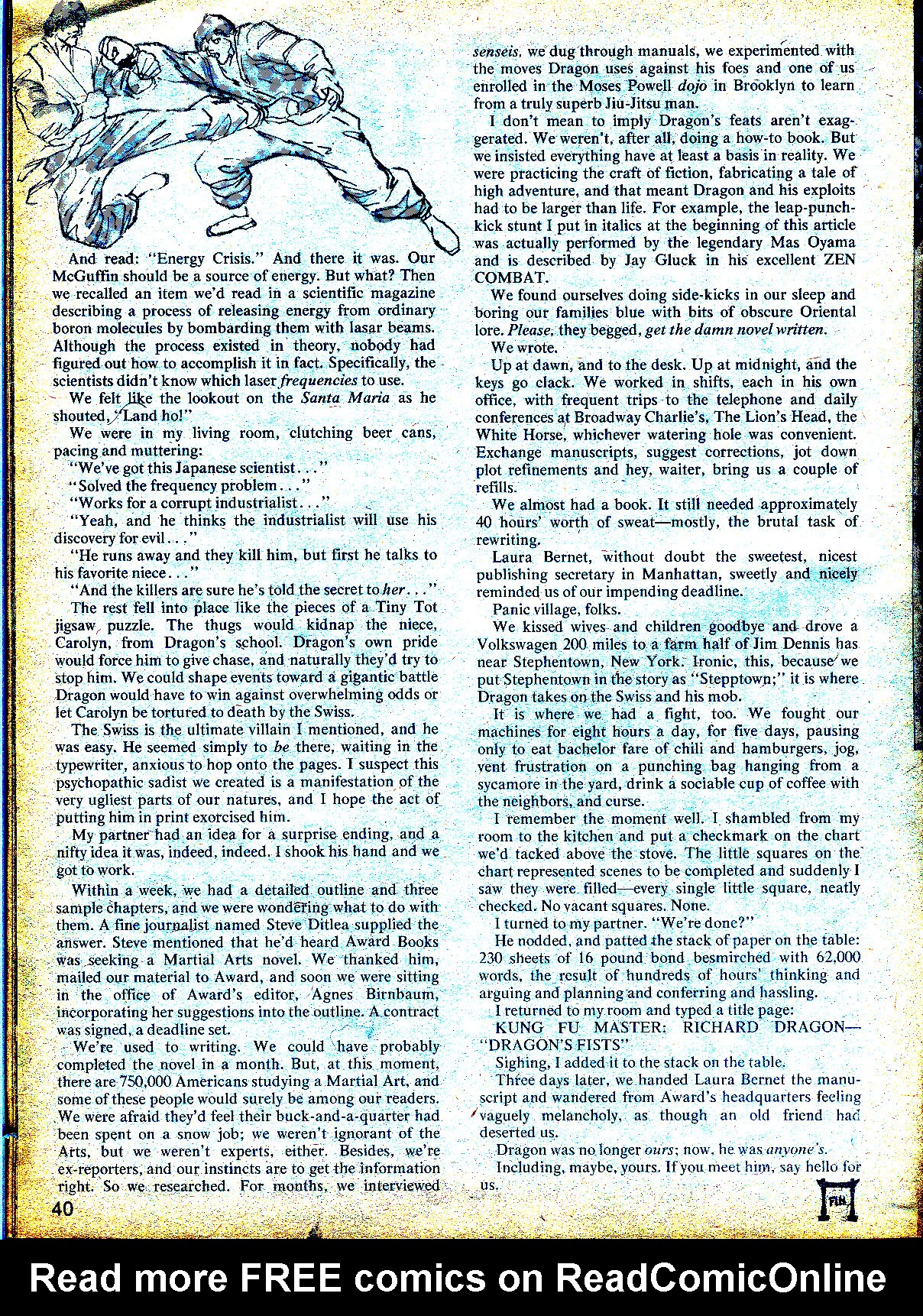 Read online The Deadly Hands of Kung Fu comic -  Issue #6 - 35