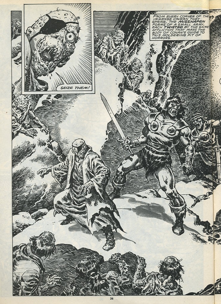 Read online The Savage Sword Of Conan comic -  Issue #173 - 28