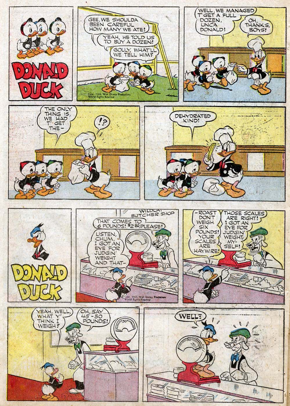 Read online Walt Disney's Comics and Stories comic -  Issue #54 - 38