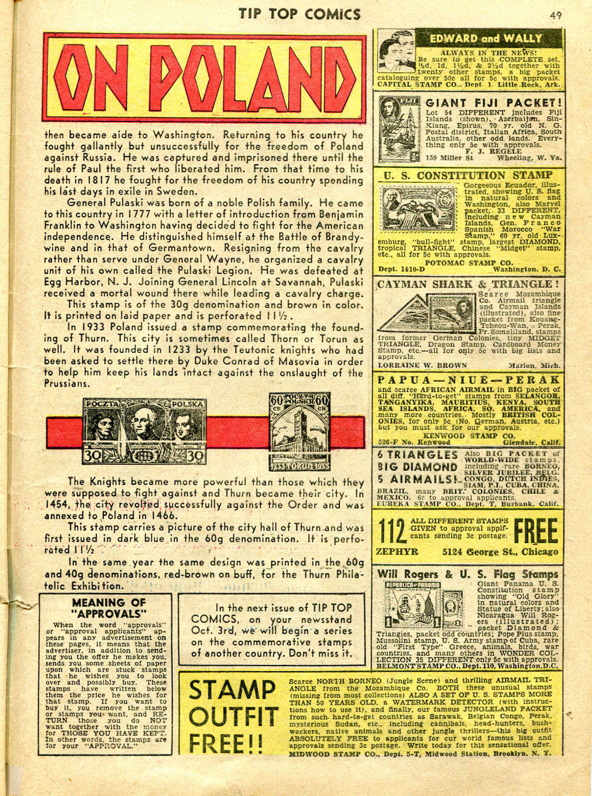 Read online Tip Top Comics comic -  Issue #42 - 47
