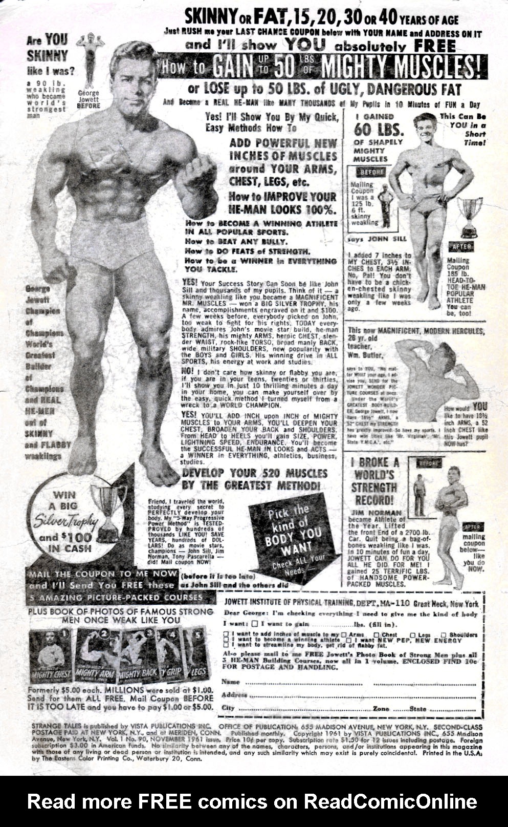Read online Strange Tales (1951) comic -  Issue #90 - 2