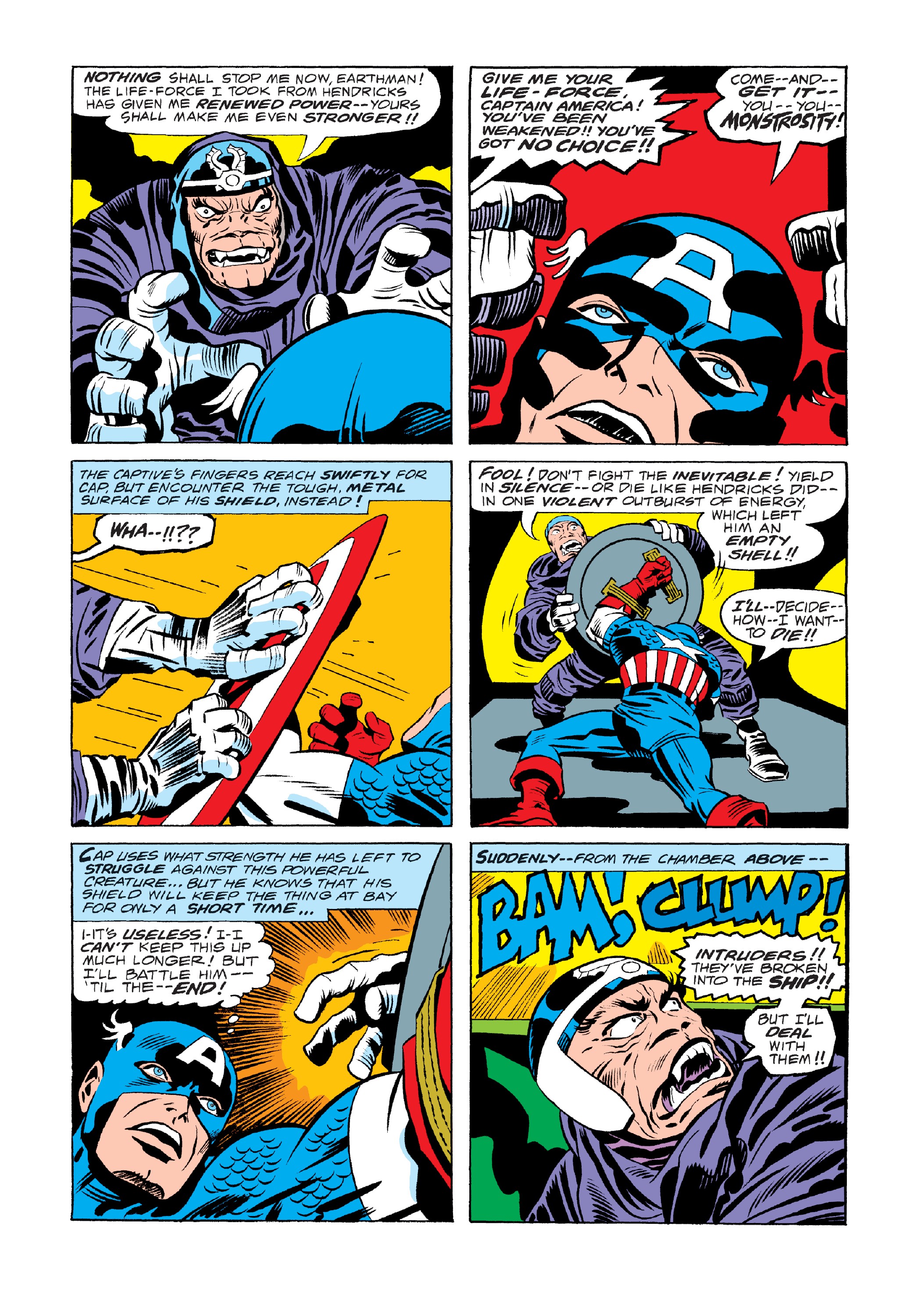 Read online Marvel Masterworks: Captain America comic -  Issue # TPB 10 (Part 3) - 57
