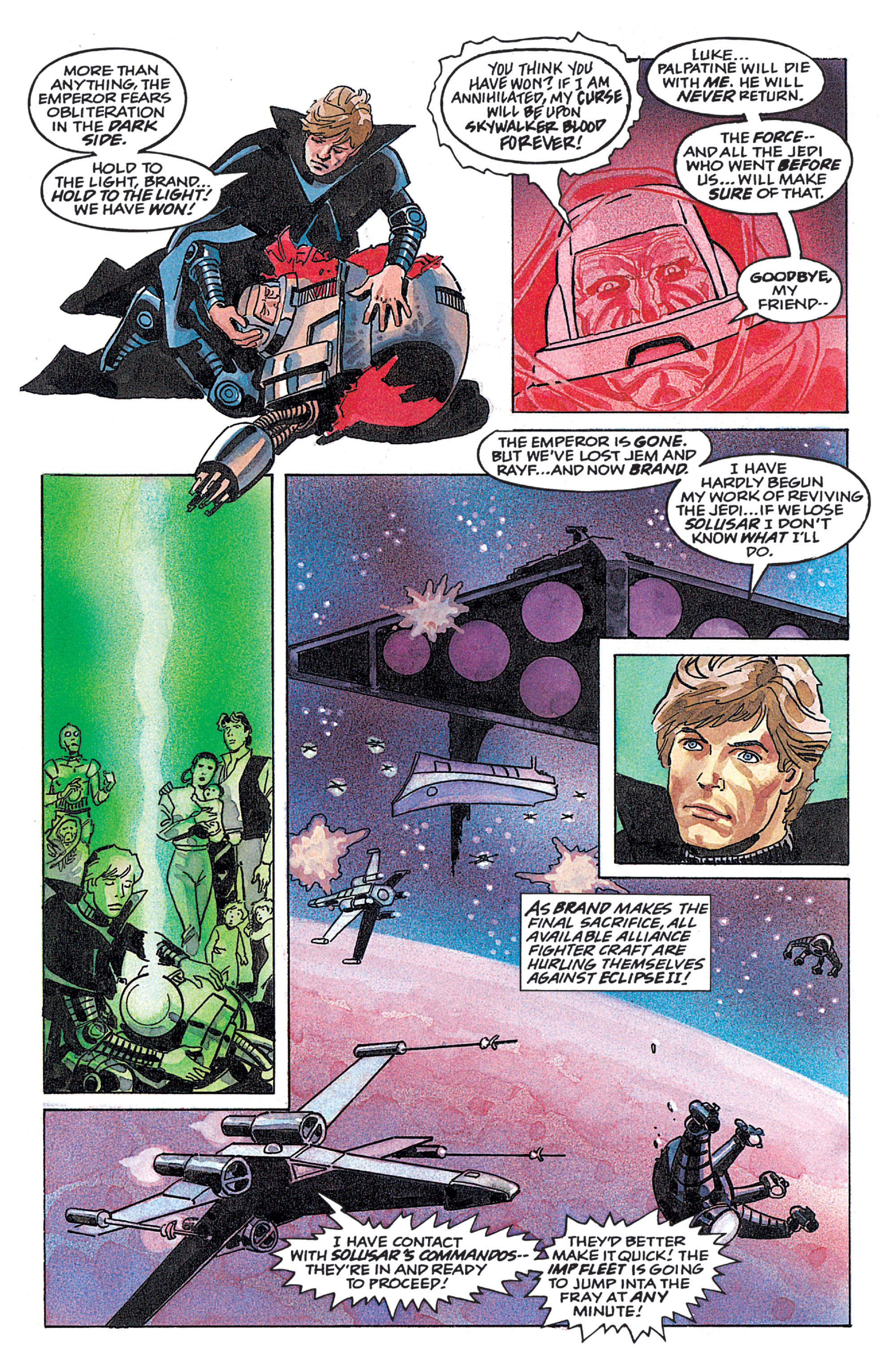 Read online Star Wars: Dark Empire Trilogy comic -  Issue # TPB (Part 4) - 53