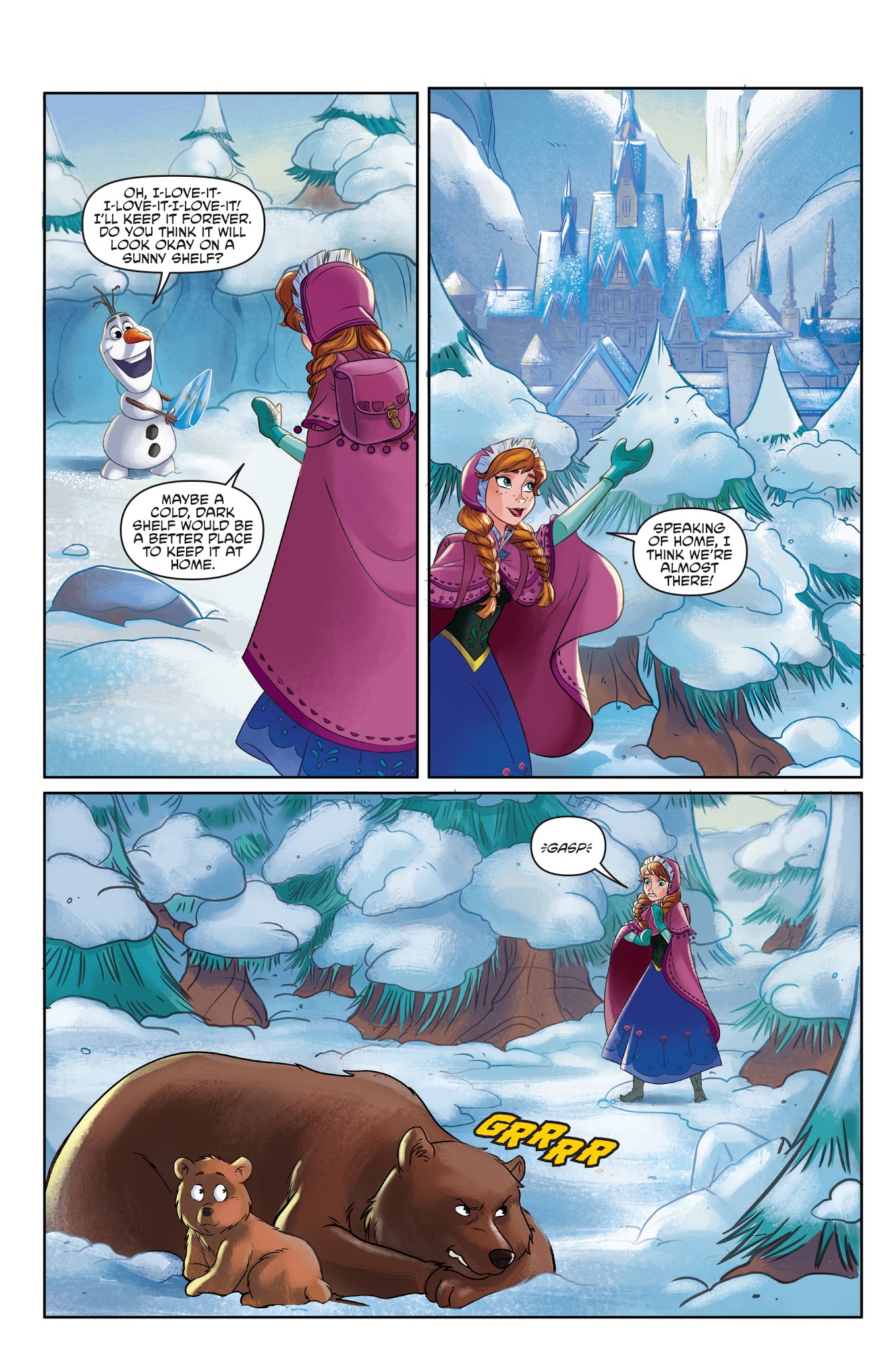 Read online Disney Frozen comic -  Issue #2 - 21