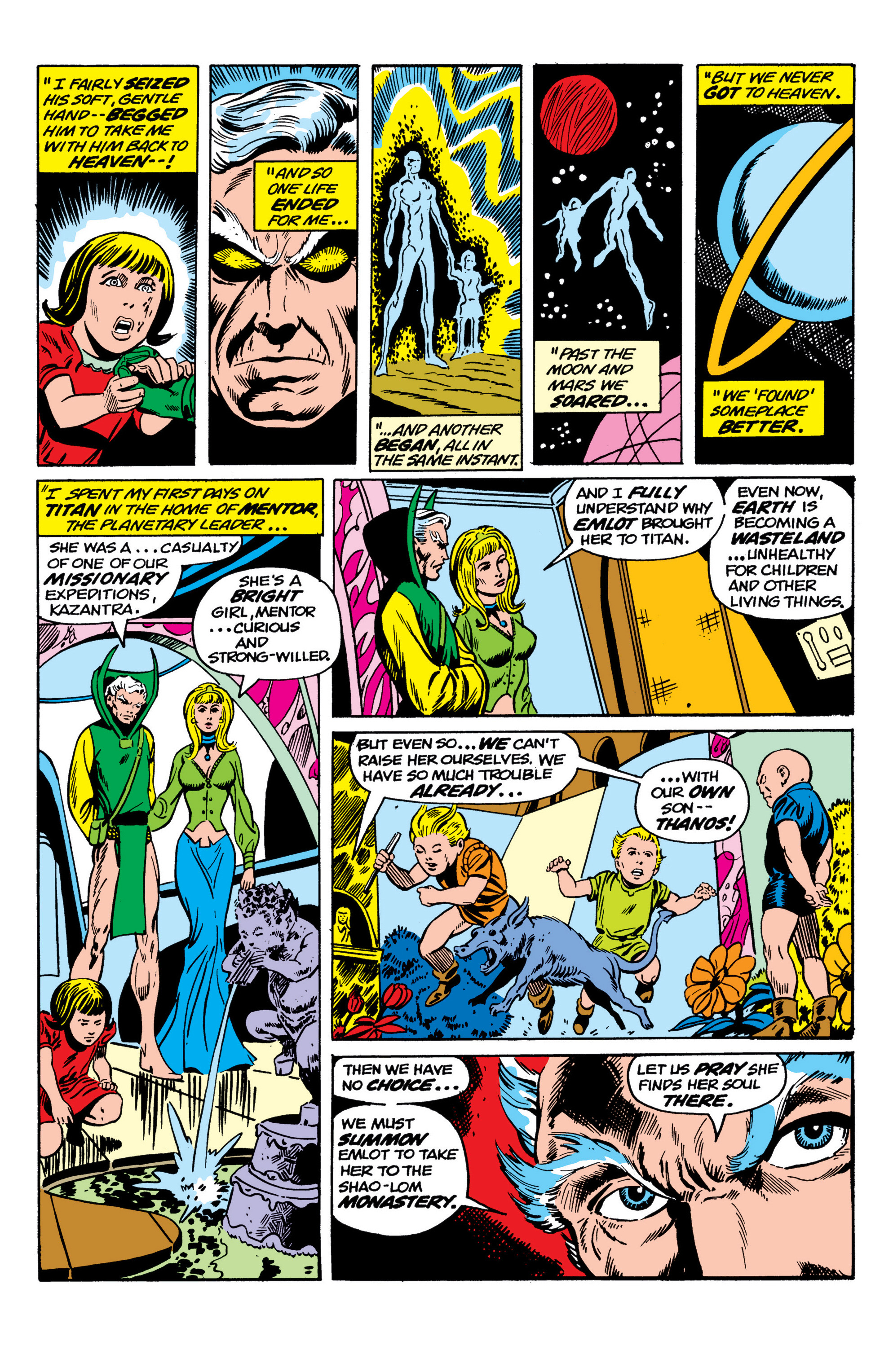 Read online Captain Marvel by Jim Starlin comic -  Issue # TPB (Part 1) - 151