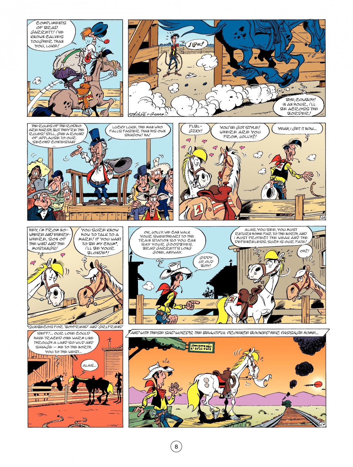 Read online A Lucky Luke Adventure comic -  Issue #52 - 10