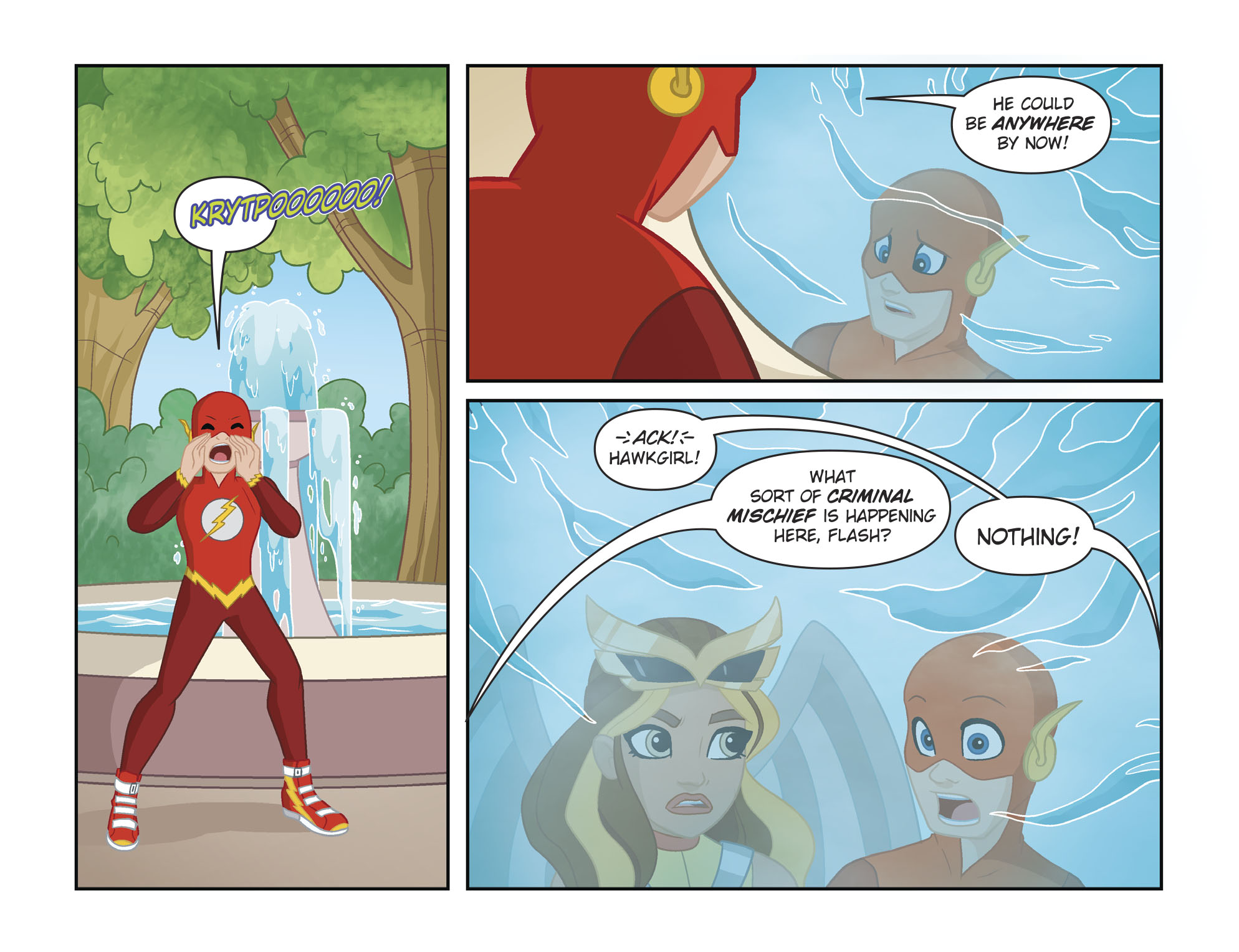 Read online DC Super Hero Girls: Spaced Out comic -  Issue #5 - 19