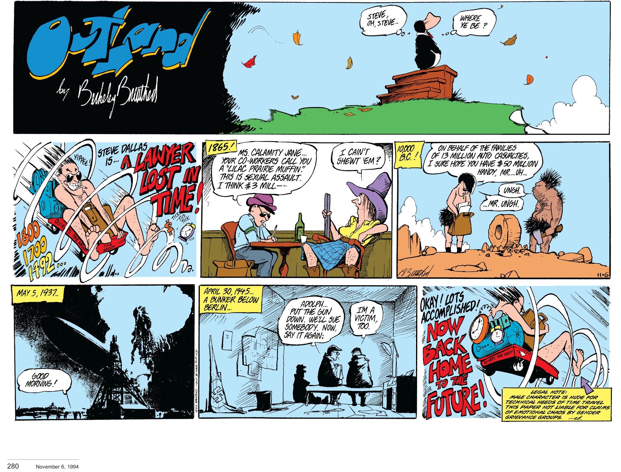 Read online Berkeley Breathed’s Outland comic -  Issue # TPB (Part 3) - 81