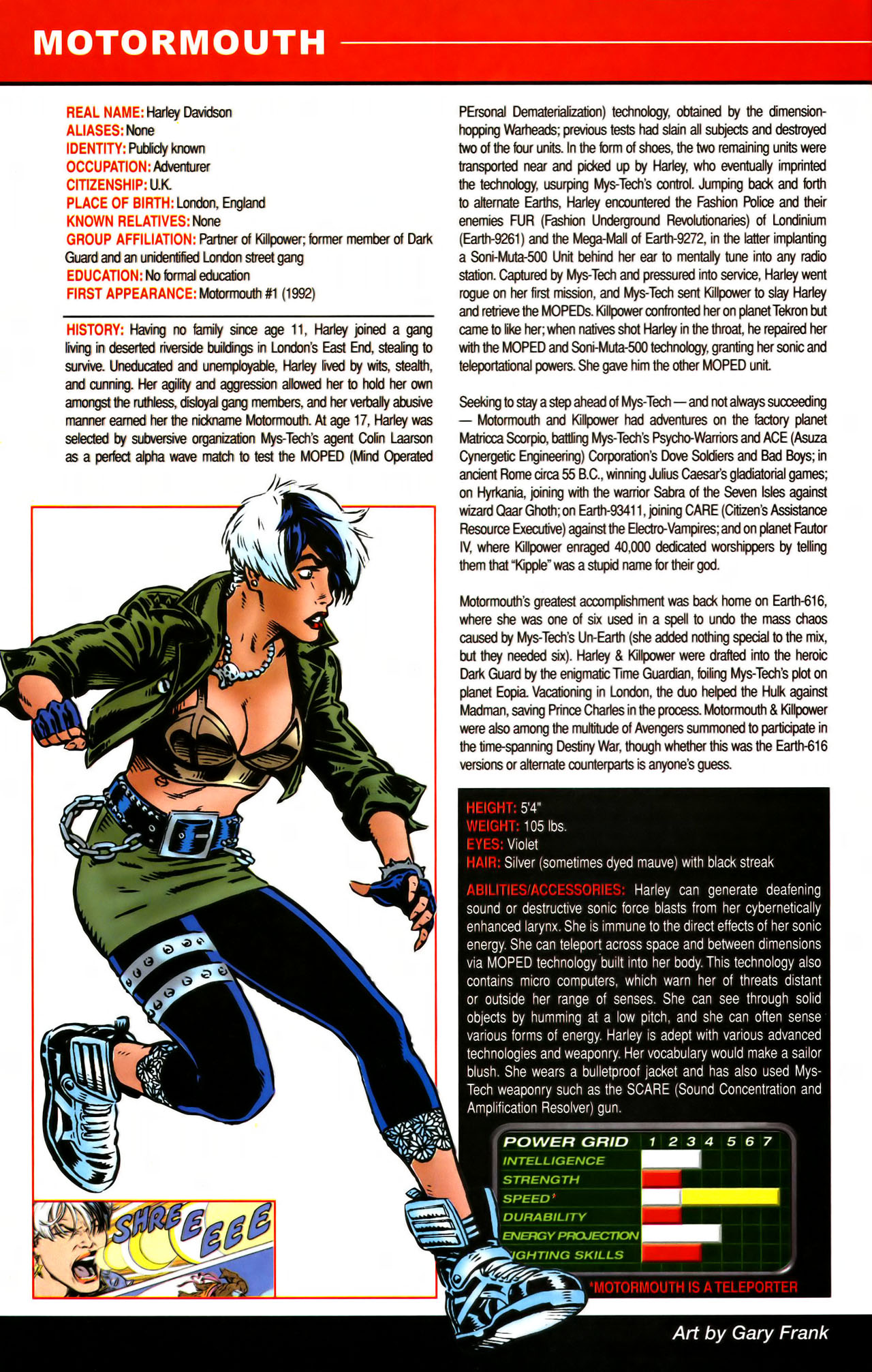 Read online All-New Official Handbook of the Marvel Universe A to Z comic -  Issue #7 - 56