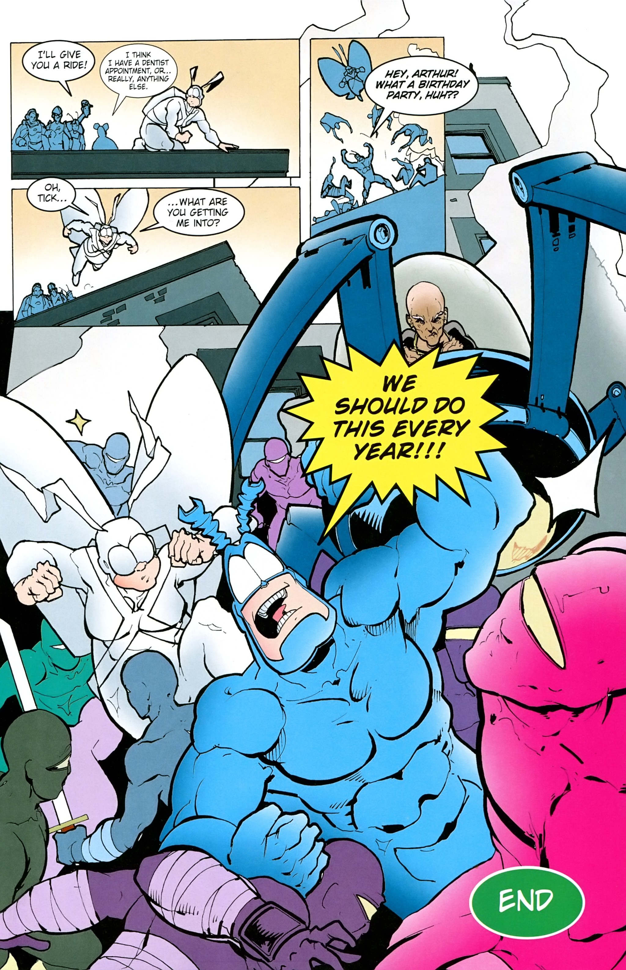 Read online Free Comic Book Day 2017 comic -  Issue # The Tick - 17