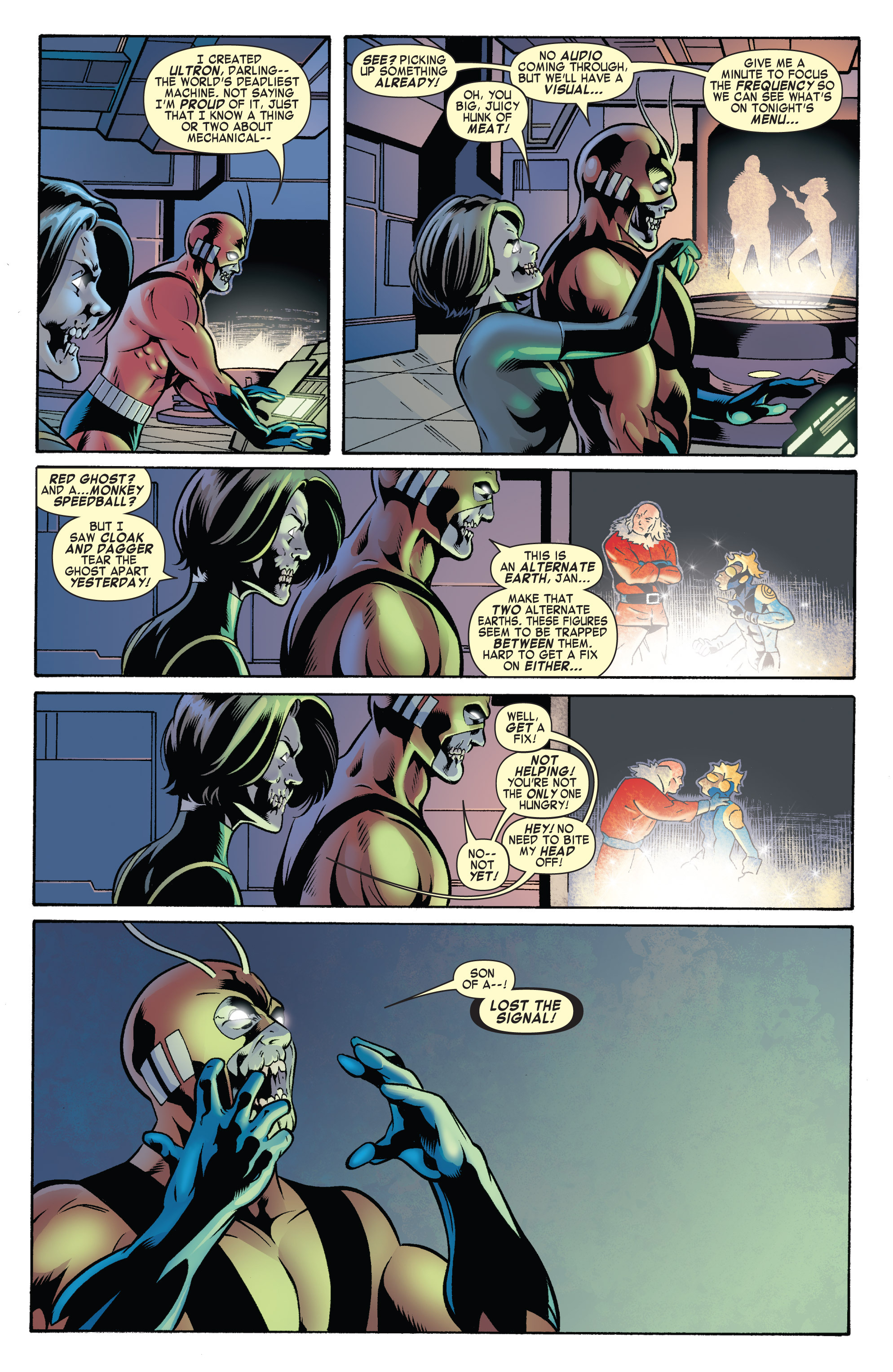 Read online Marvel Zombies: Evil Evolution comic -  Issue # Full - 6