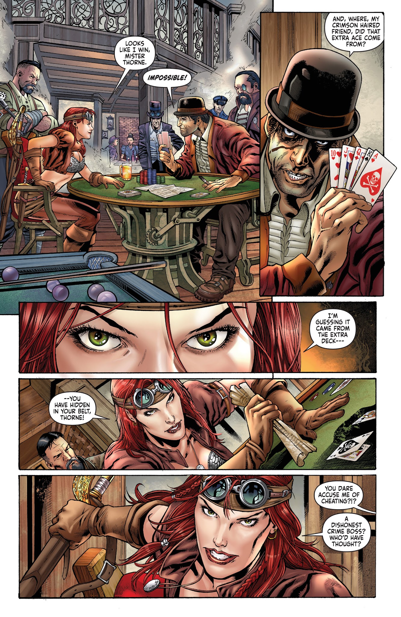 Read online Legenderry Red Sonja comic -  Issue #1 - 4