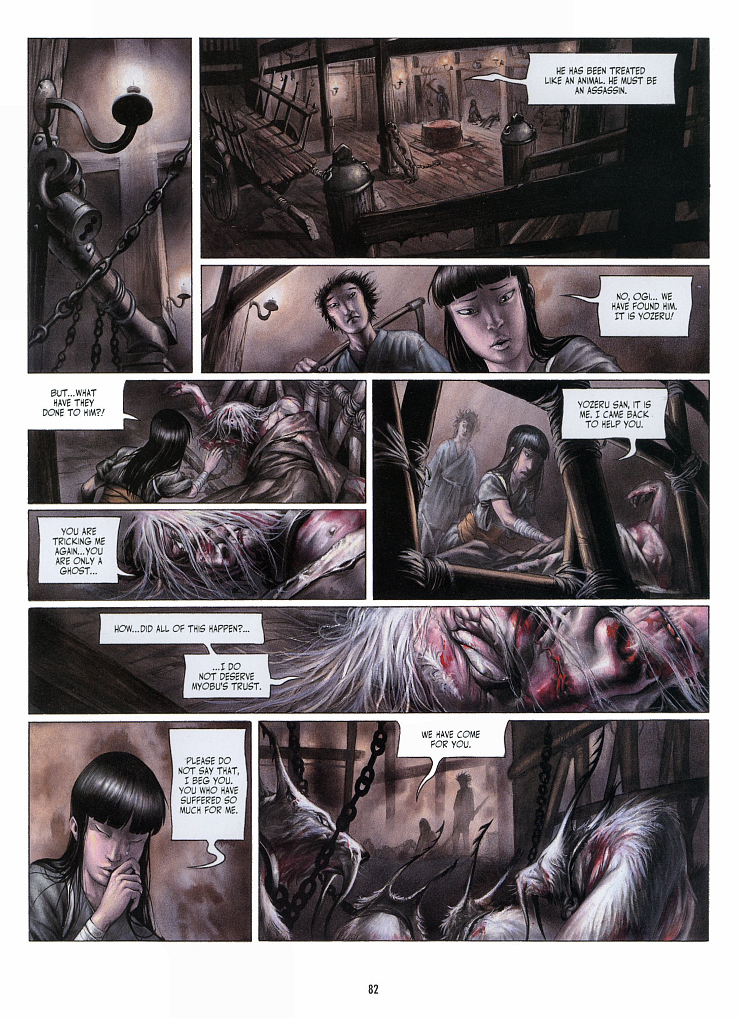 Read online Legend of the Scarlet Blades comic -  Issue # TPB - 83