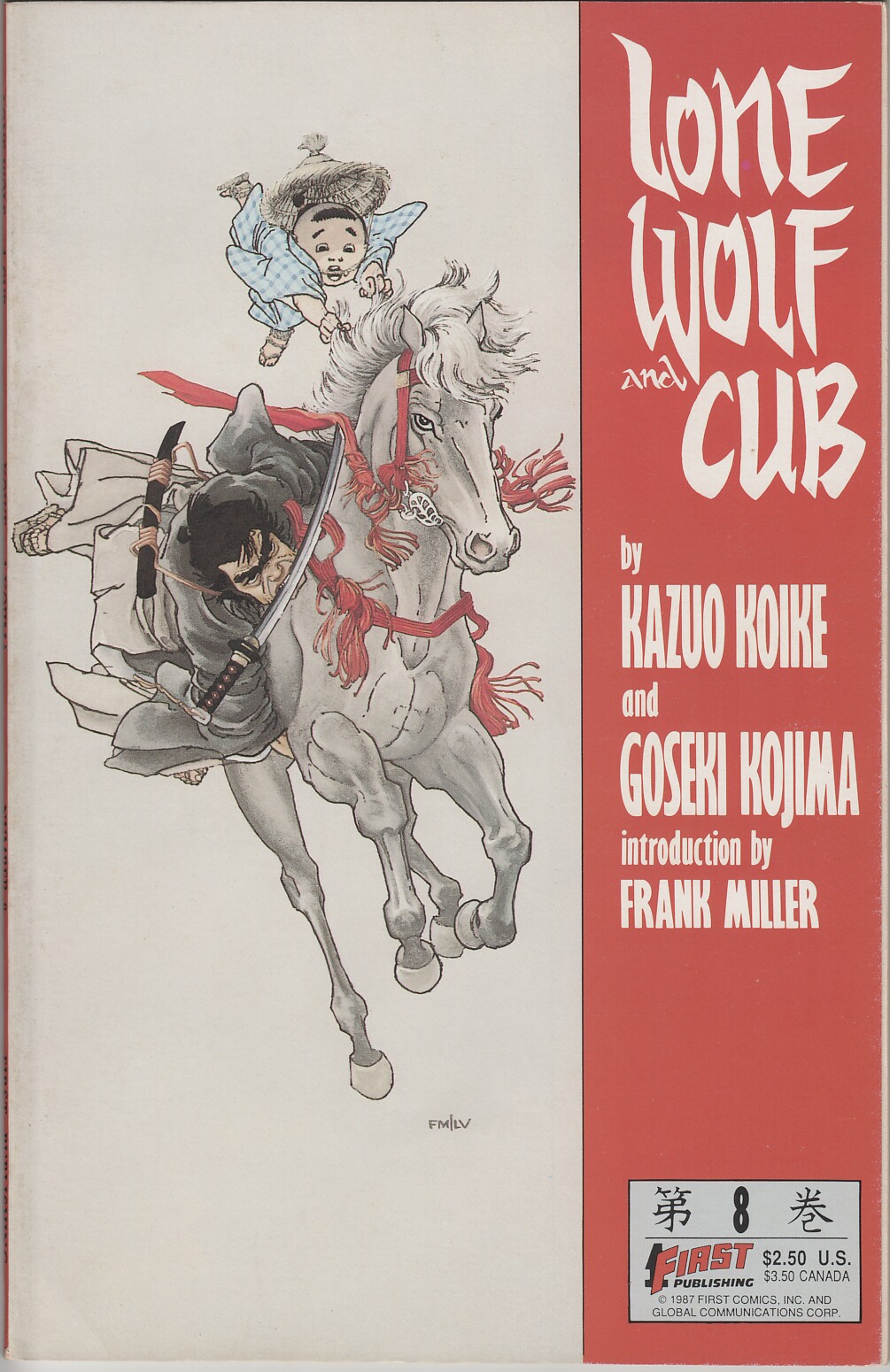Read online Lone Wolf and Cub comic -  Issue #8 - 1
