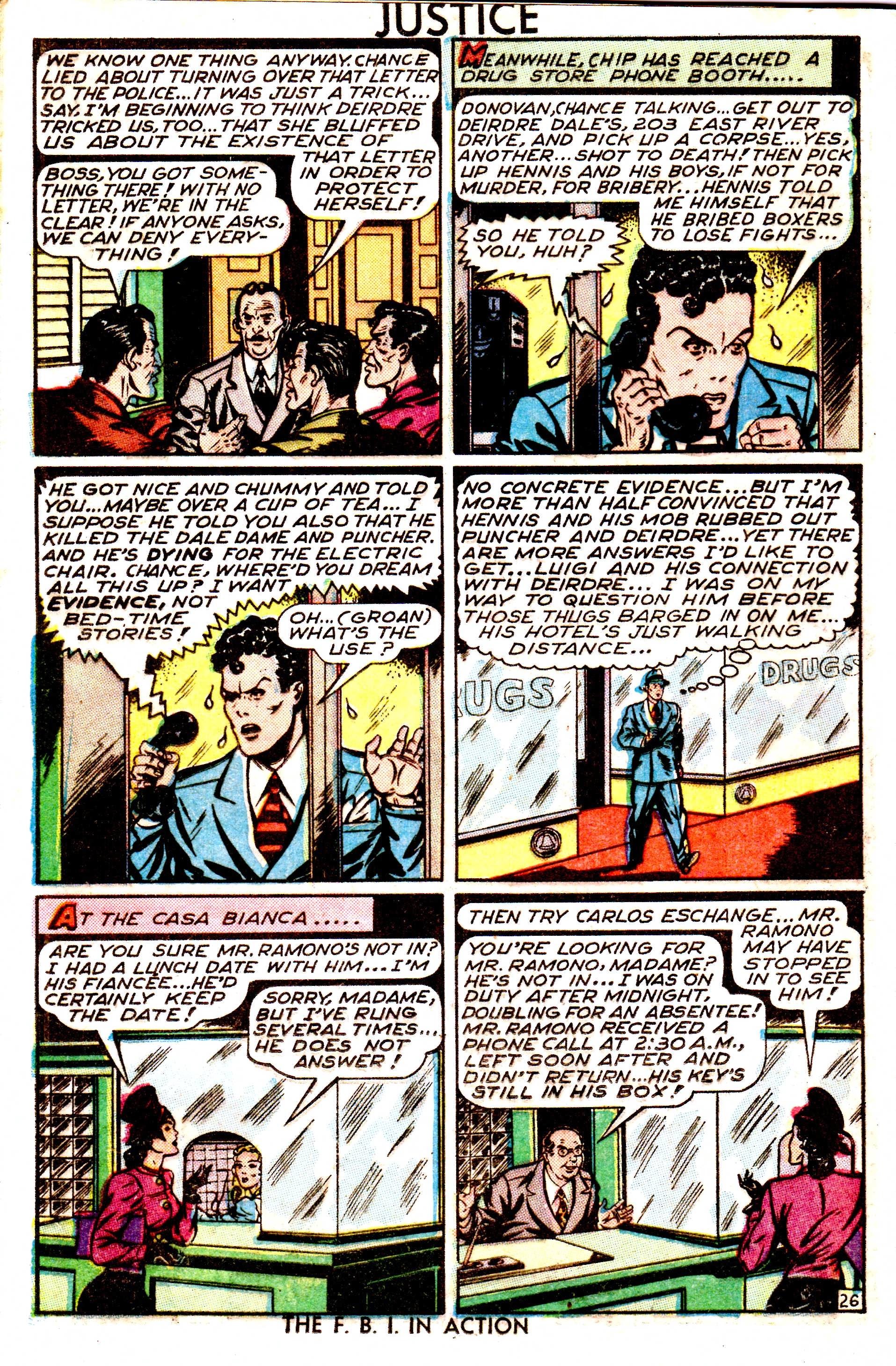 Read online Justice Comics (1947) comic -  Issue #1 - 29