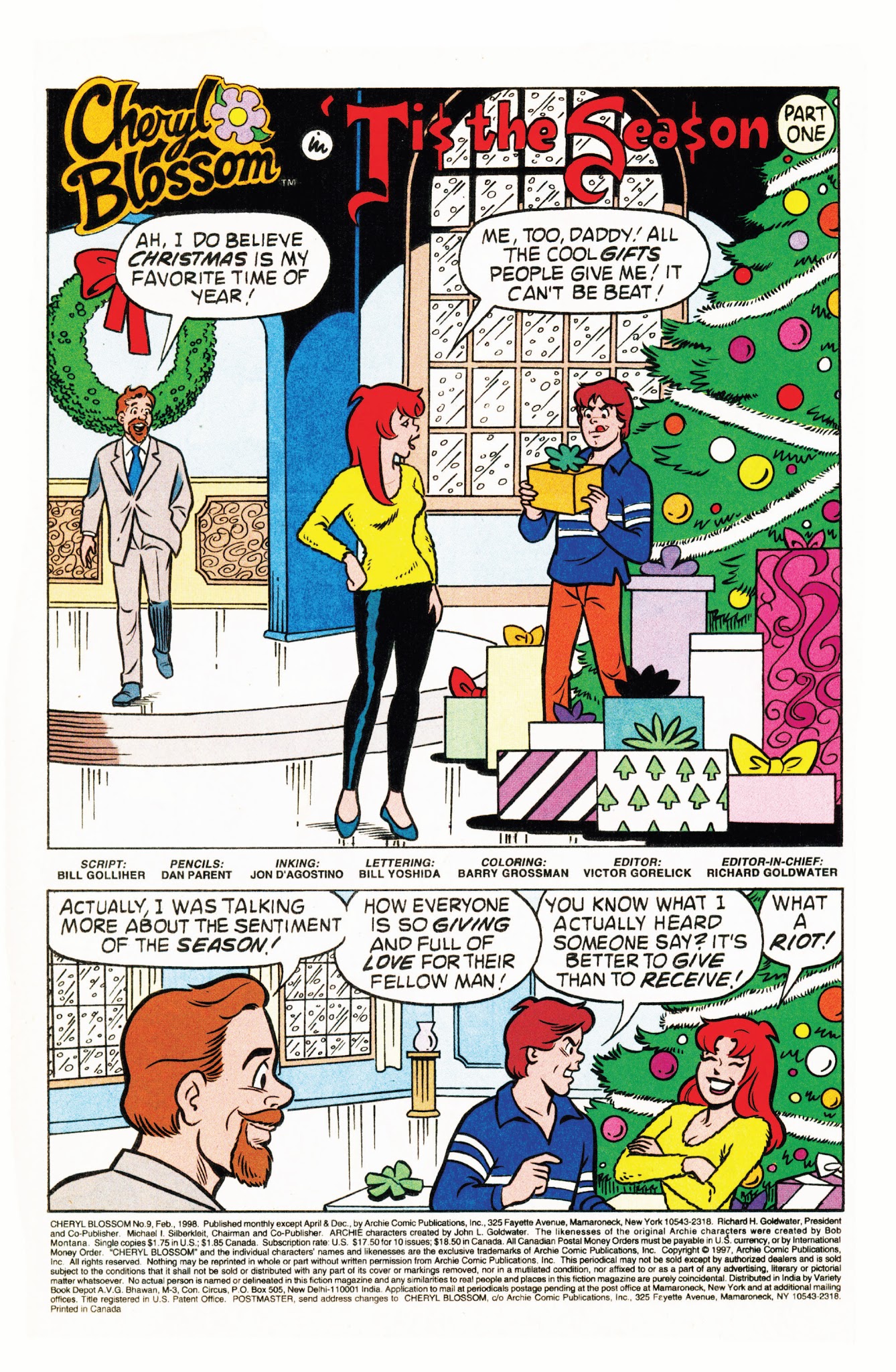 Read online Cheryl Blossom comic -  Issue #9 - 2