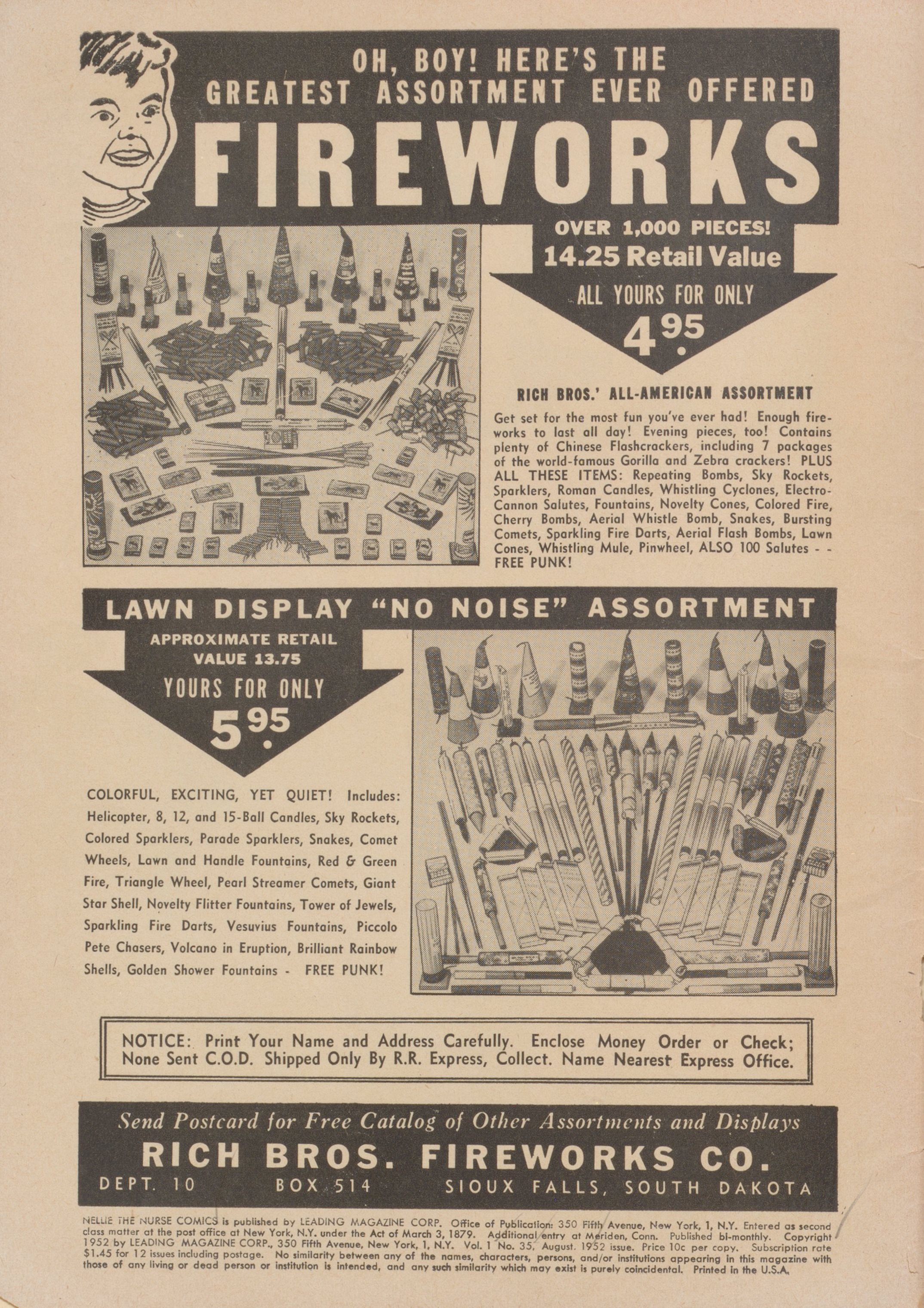 Read online Nellie The Nurse (1945) comic -  Issue #35 - 2