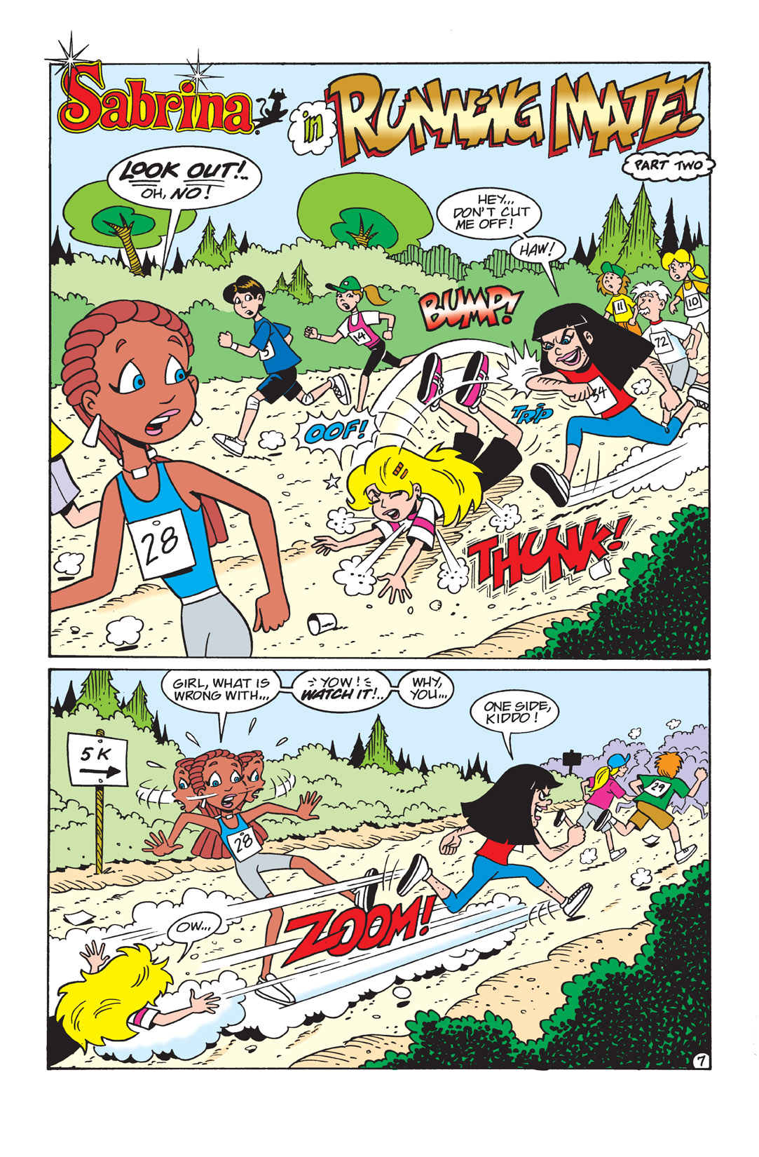 Read online Sabrina the Teenage Witch (2000) comic -  Issue #7 - 8